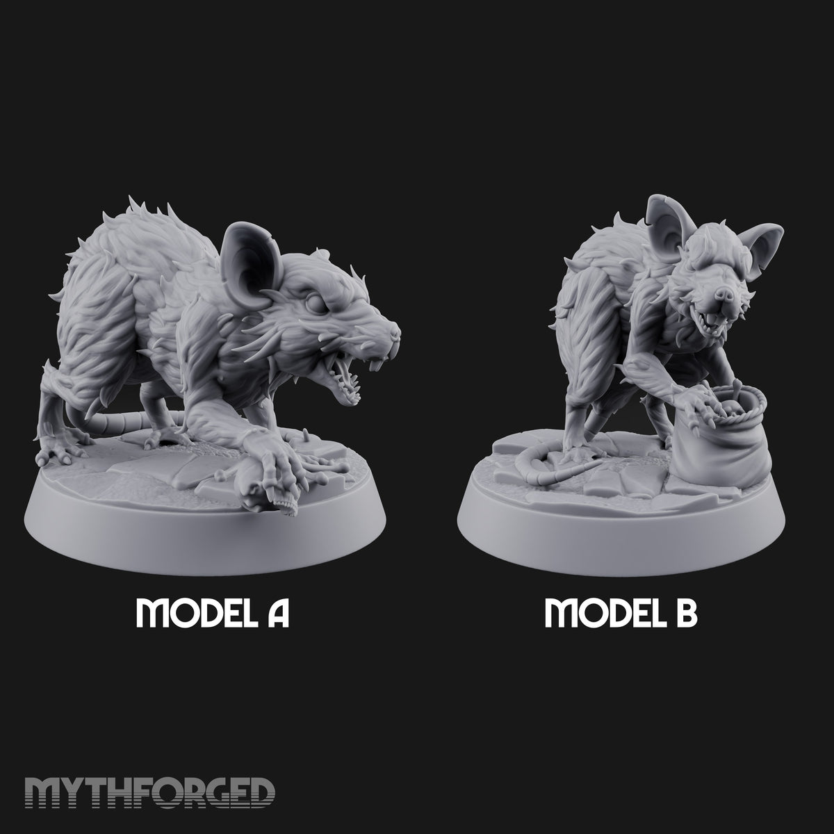 Fur Bristling Giant Rats — All