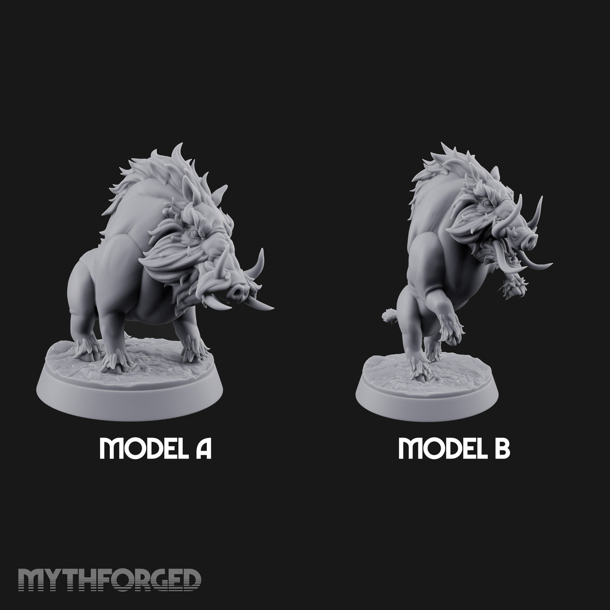 Mud on Both Tusks Boar Beasts — All