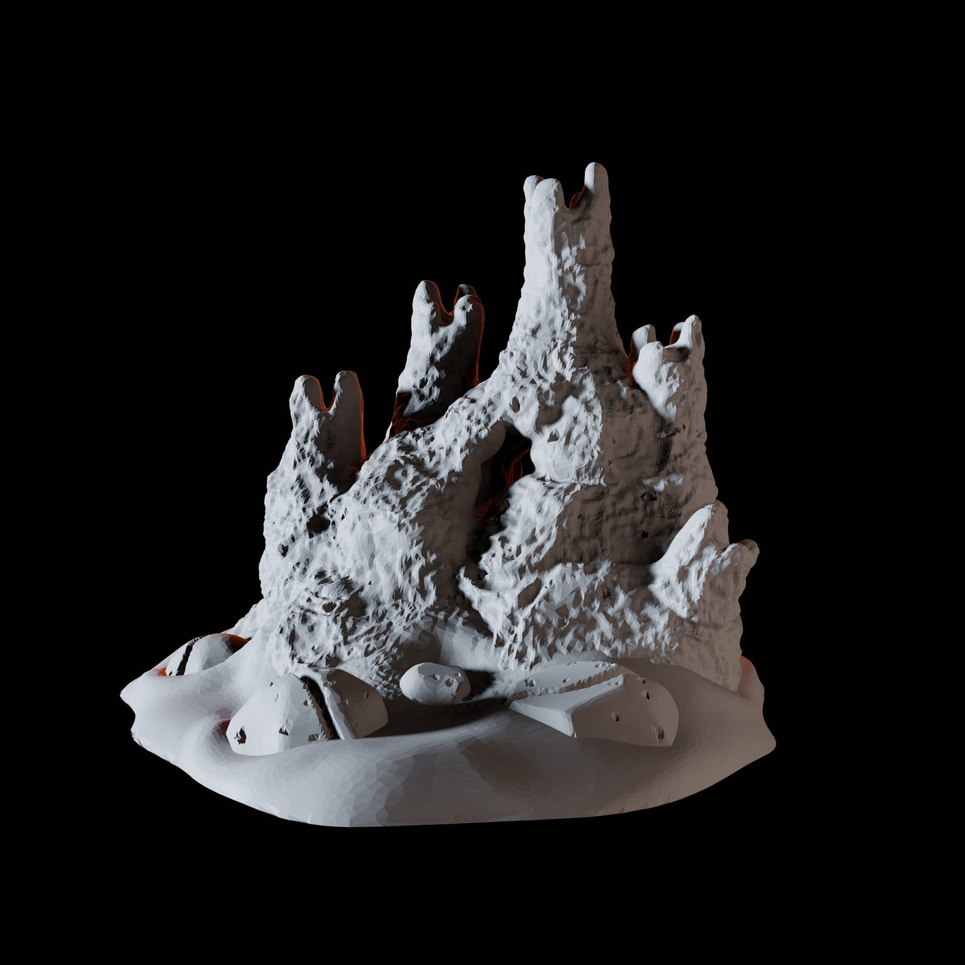 15 Piece Coastal Terrain Bundle Miniature for Dungeons and Dragons, Pathfinder or other TTRPGs