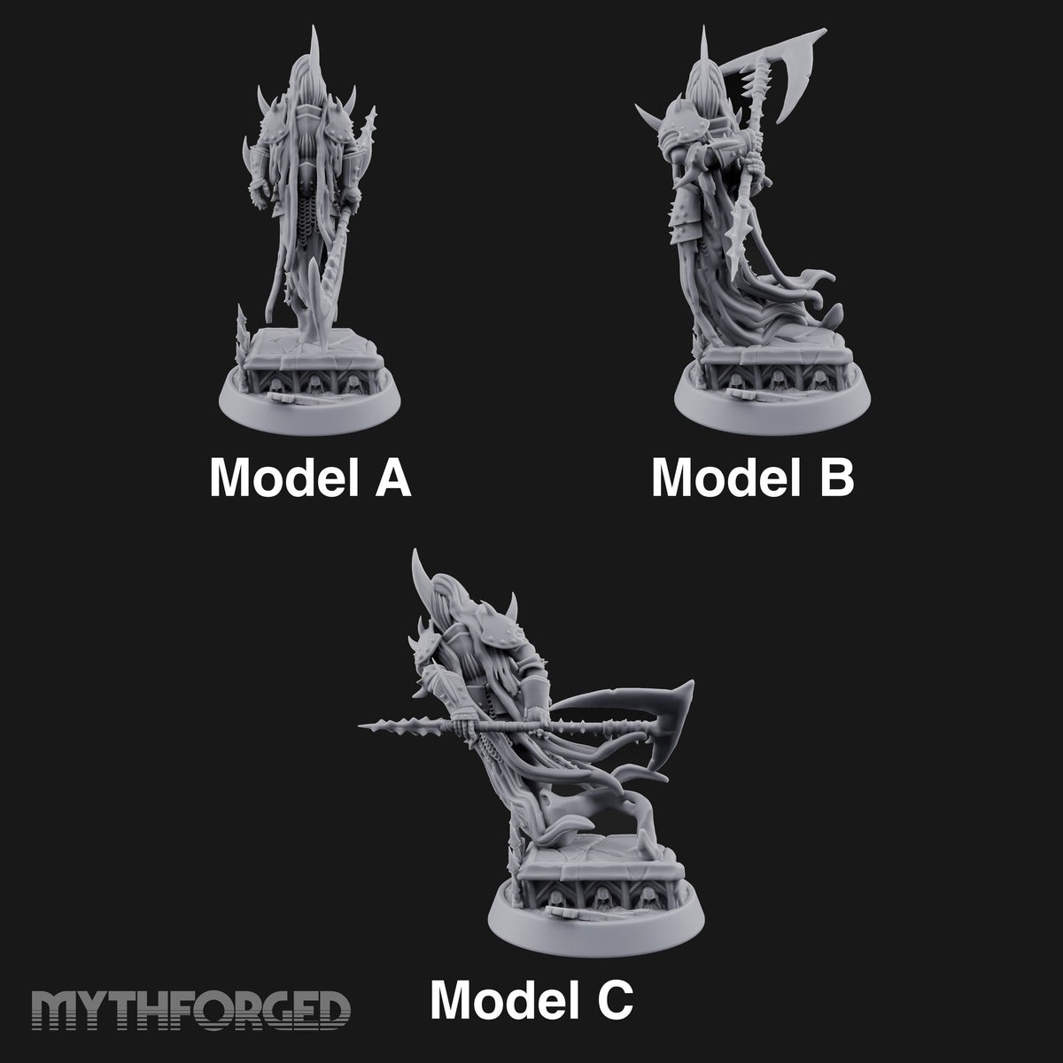 Cold Tresses Wraith Scythe Warriors — All