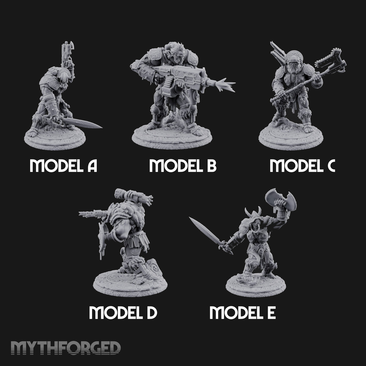 Loud Before They Arrive Orc Heavy Warriors — All · FX