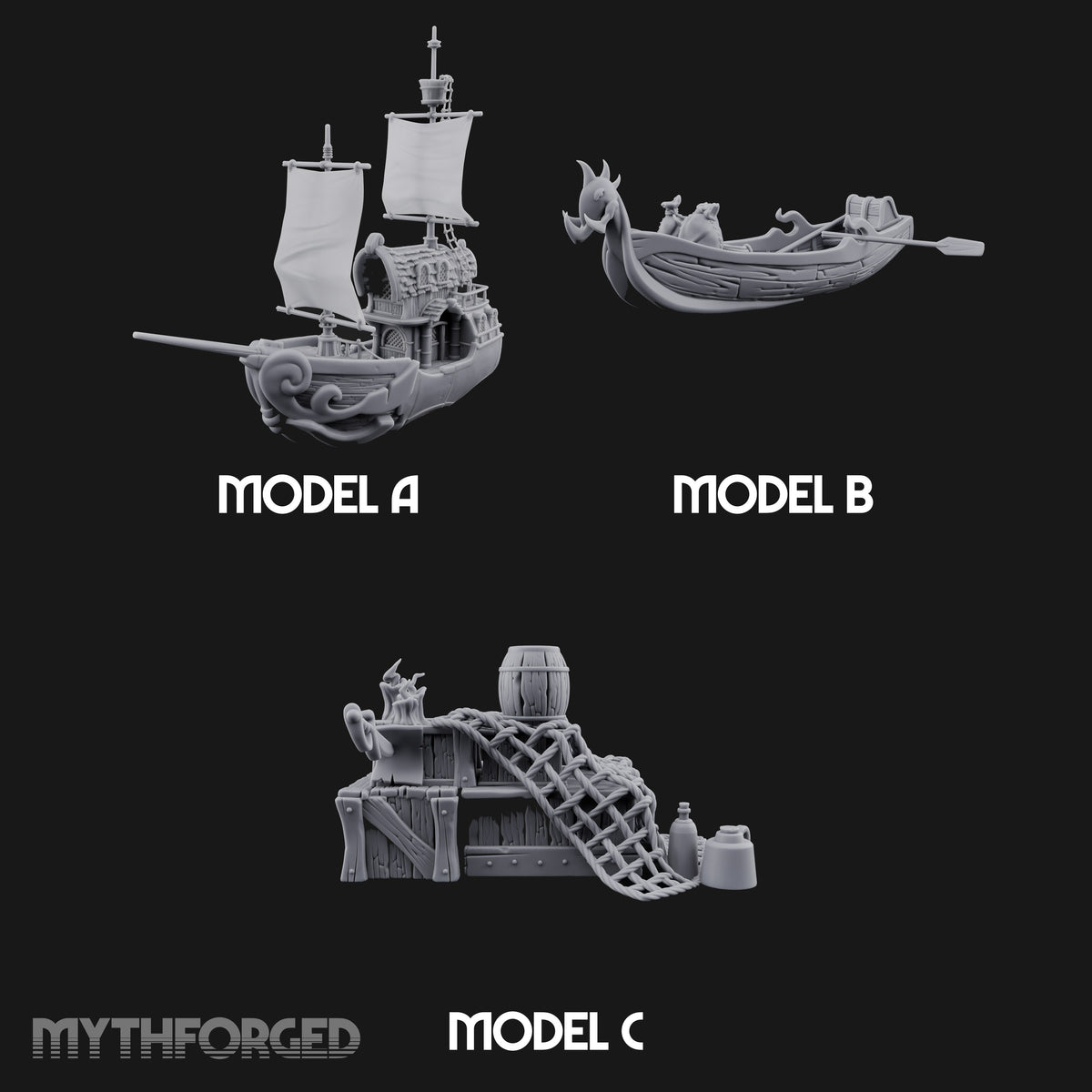 Anchors Aweigh Treasure Hunter Ship Terrains — All