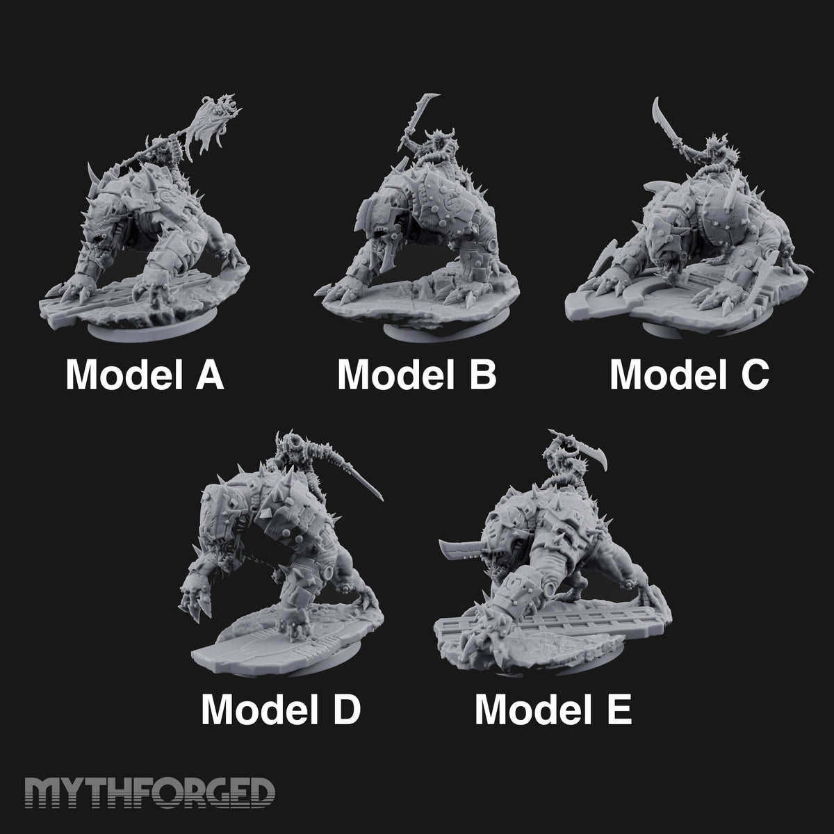 Small Rider, Large Mistake Goblin Riders on Hell Hounds — All
