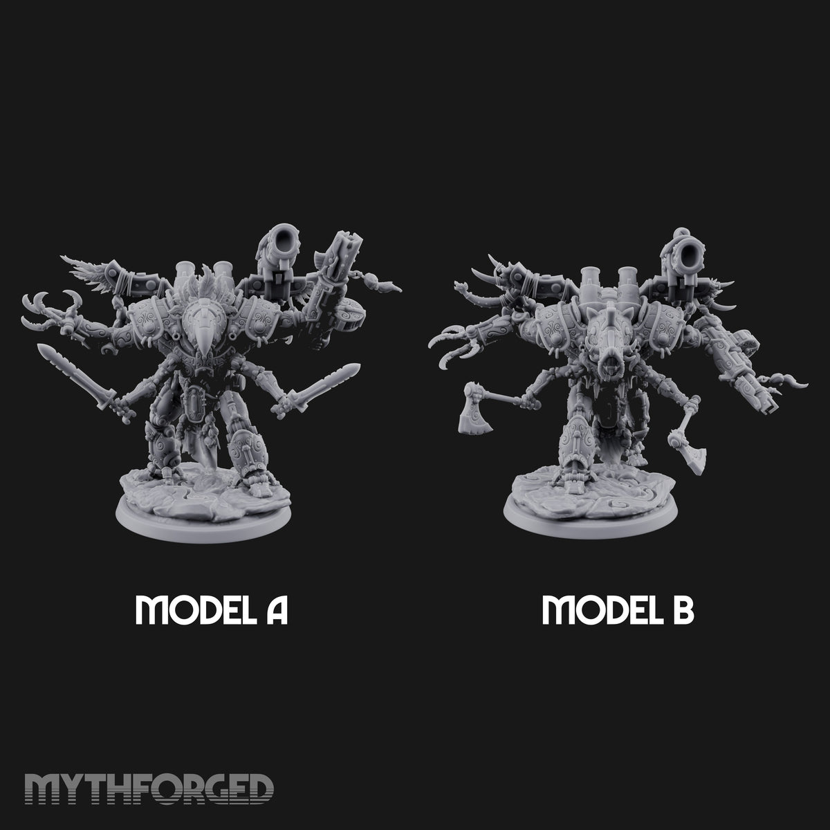 Total Overkill Warforged Titan Totem Walkers — All