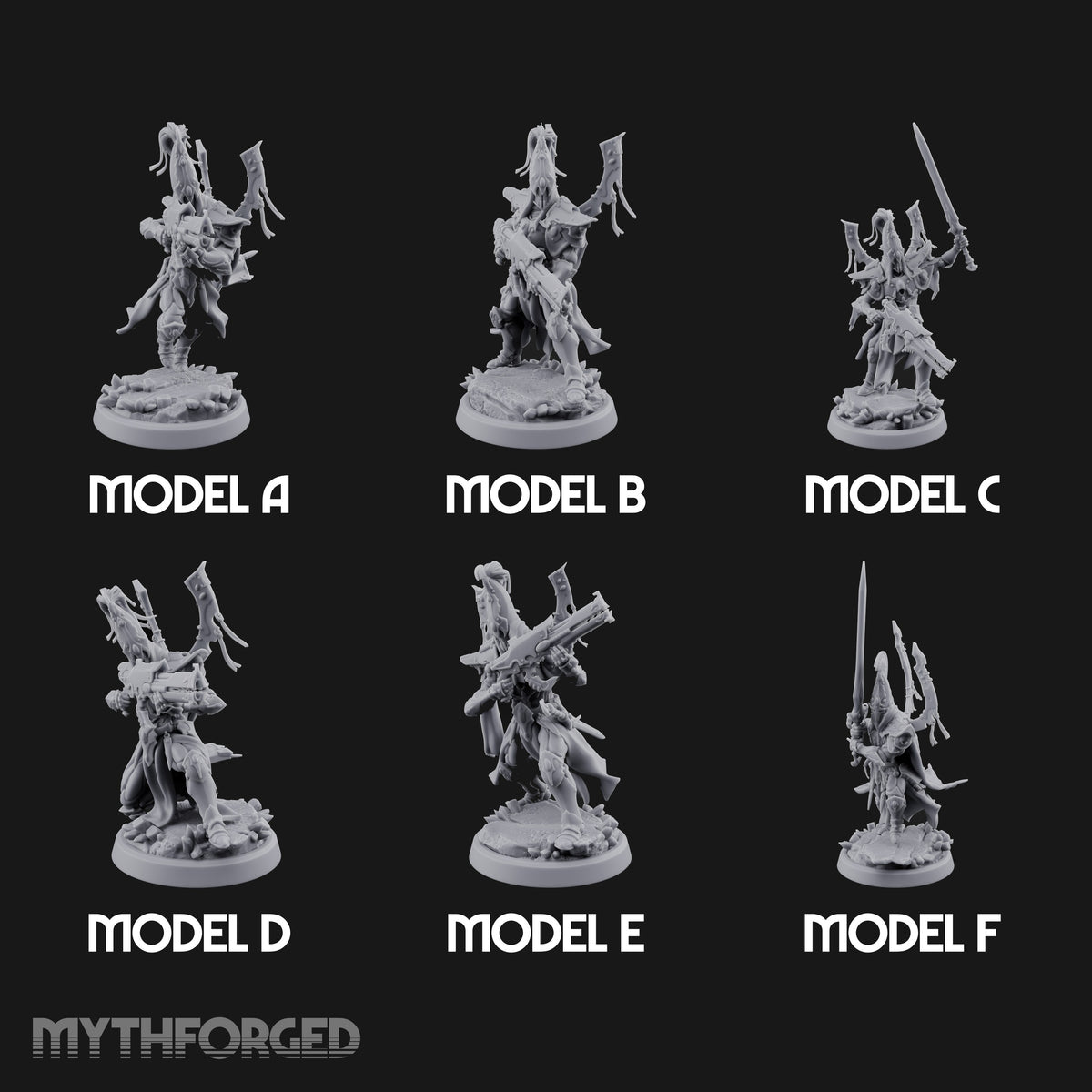 Nobility Rides Out Armed Eladrin Lancers — All