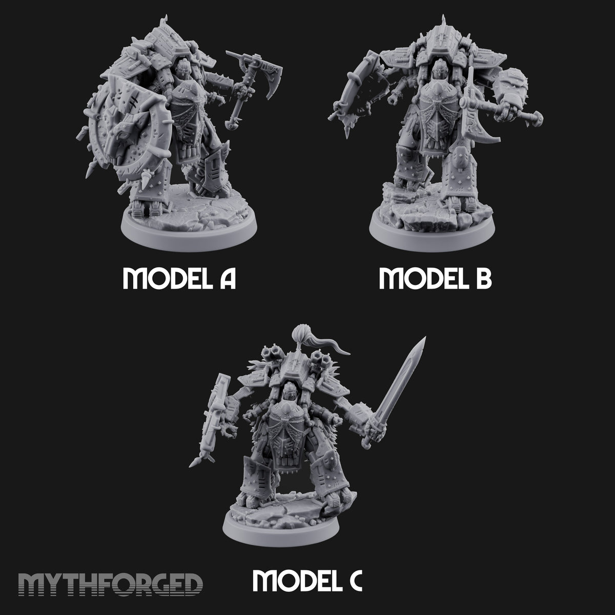 Wrath Wearing Armour Plate Warforged Berserkers — All