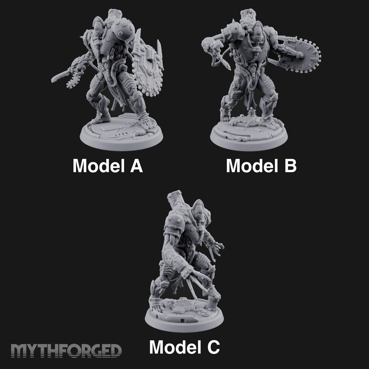 Rebuilt Without Asking Flesh Golem Cyber Warriors — All