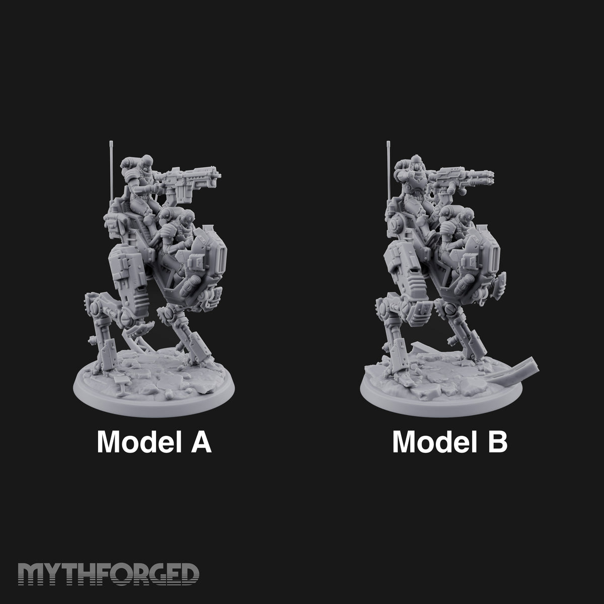 Shared Seat, Shared Grudge Warforged Crewed Walkers — All