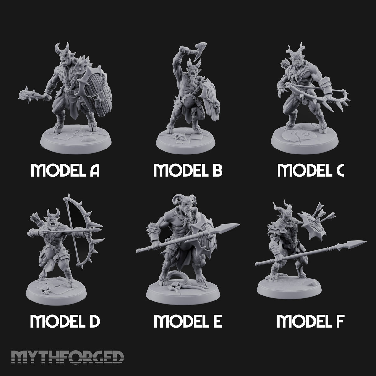 Mustered for the Raid Beastman Marauders — All · Without