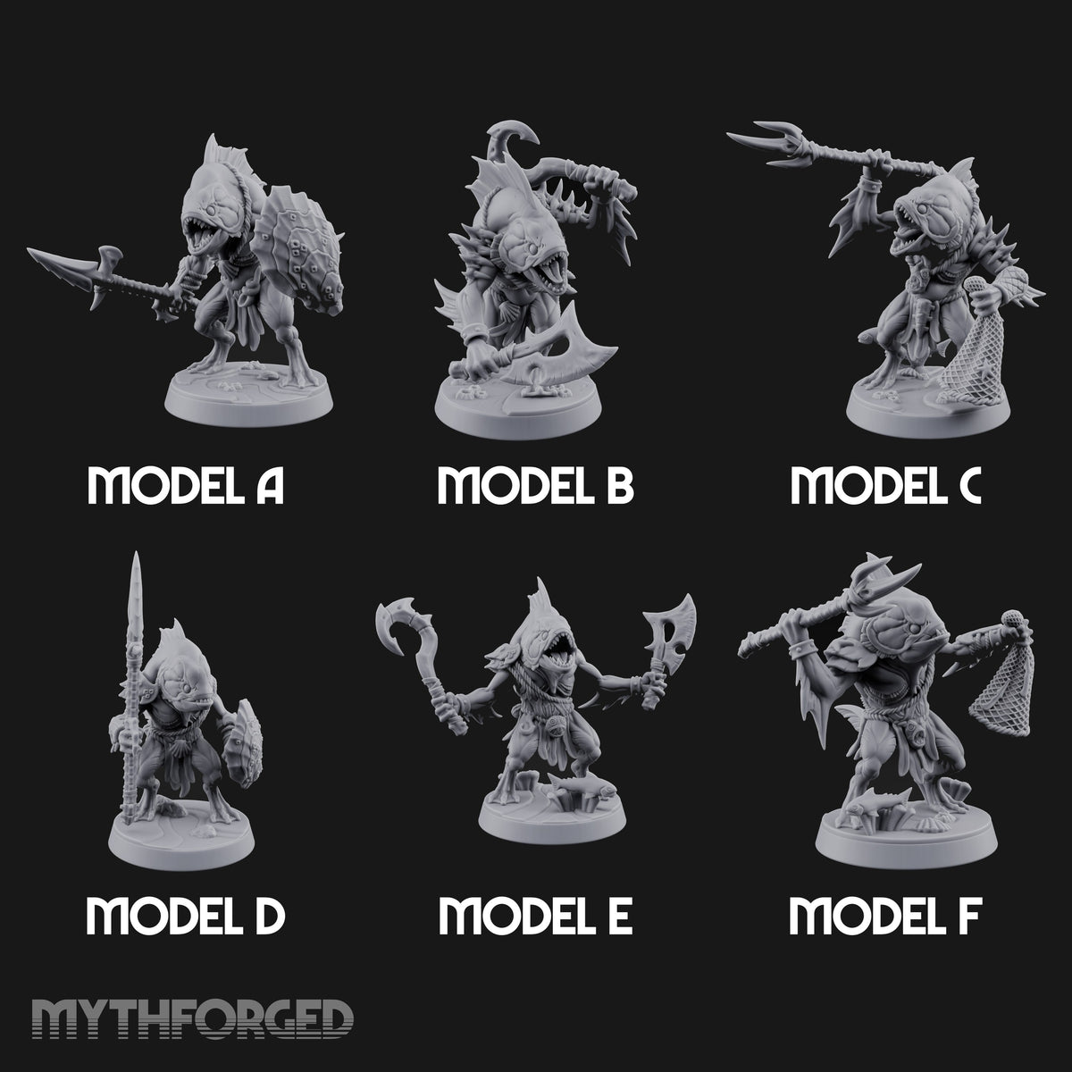 Madness Comes in Shoals Kuo-toa Tide Raiders — All · Bare-headed