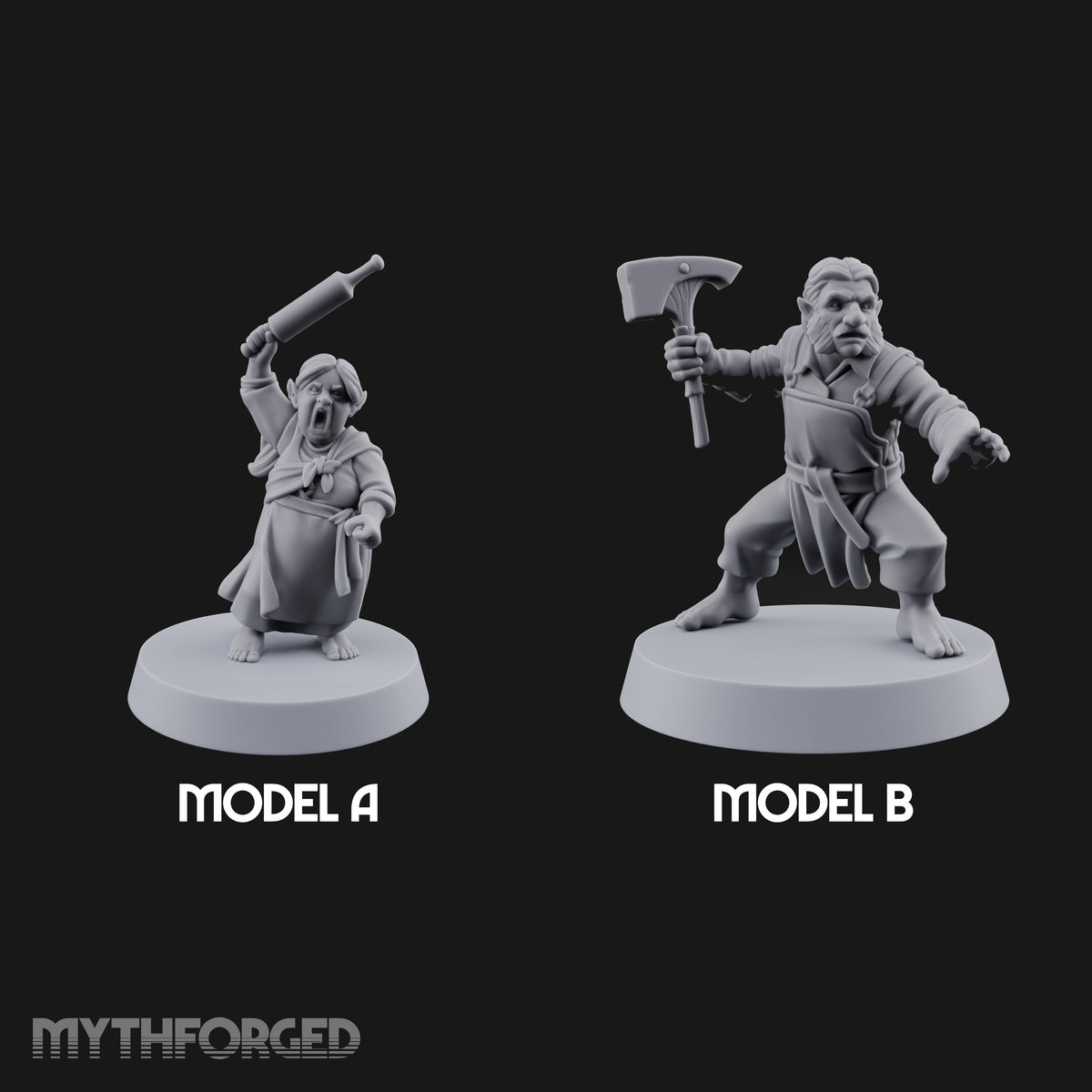 The Village Has Had Enough Halfling Villagers — All