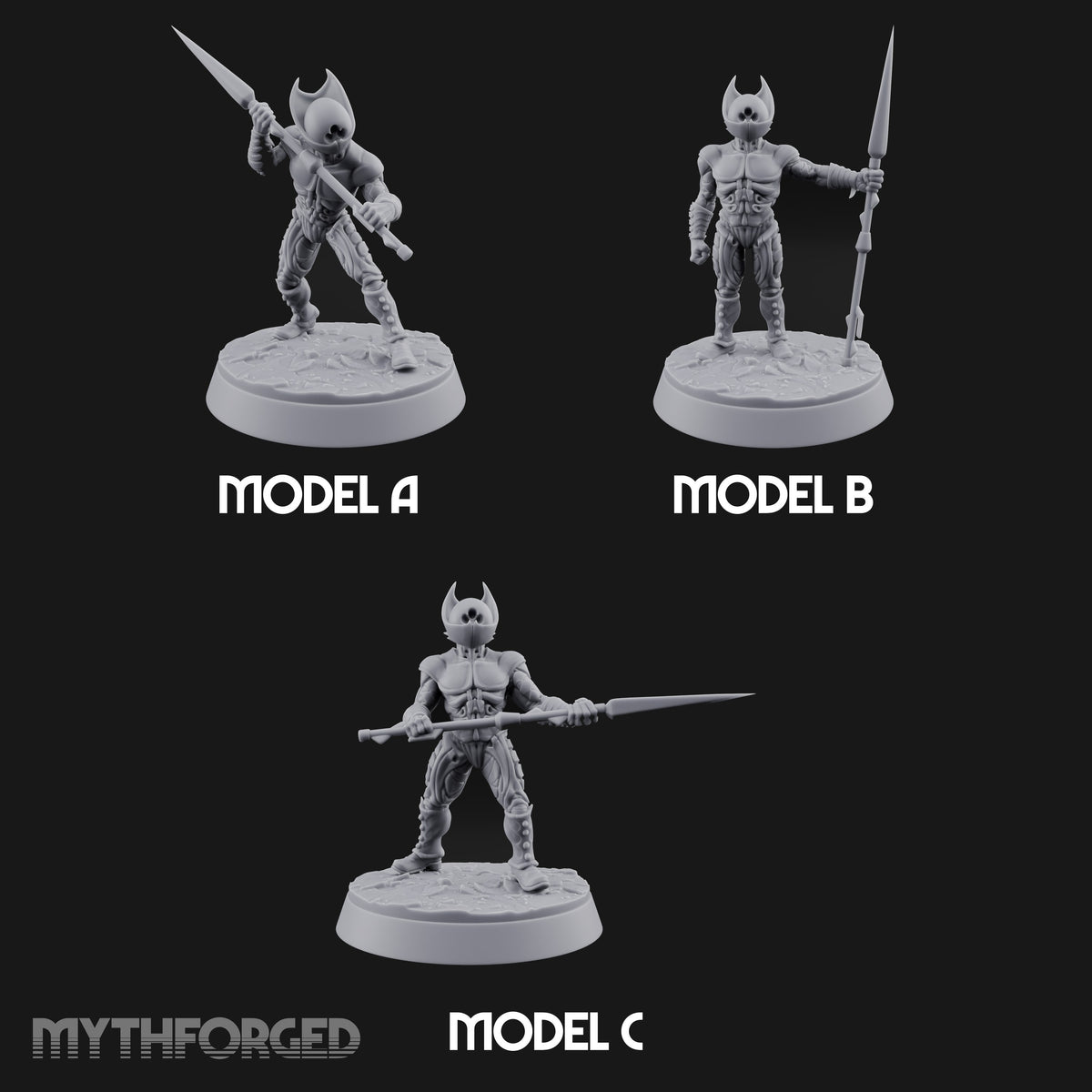 The Hive Sent No Warning Thri-kreen Spearmen — All