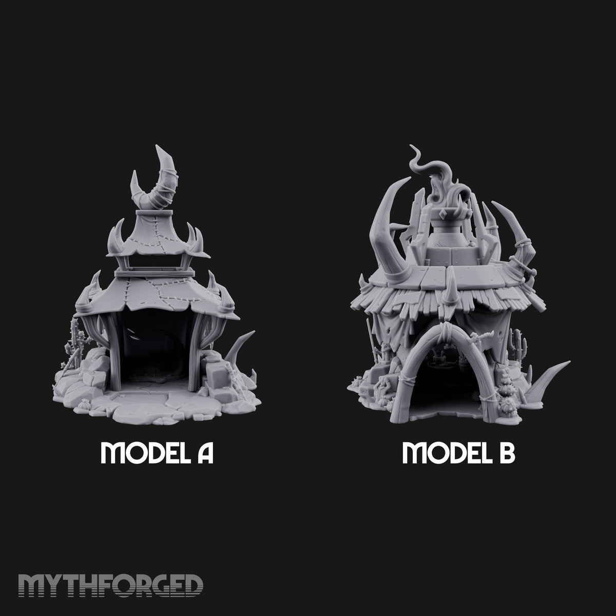 Under Crooked Eaves Orc Huts — All