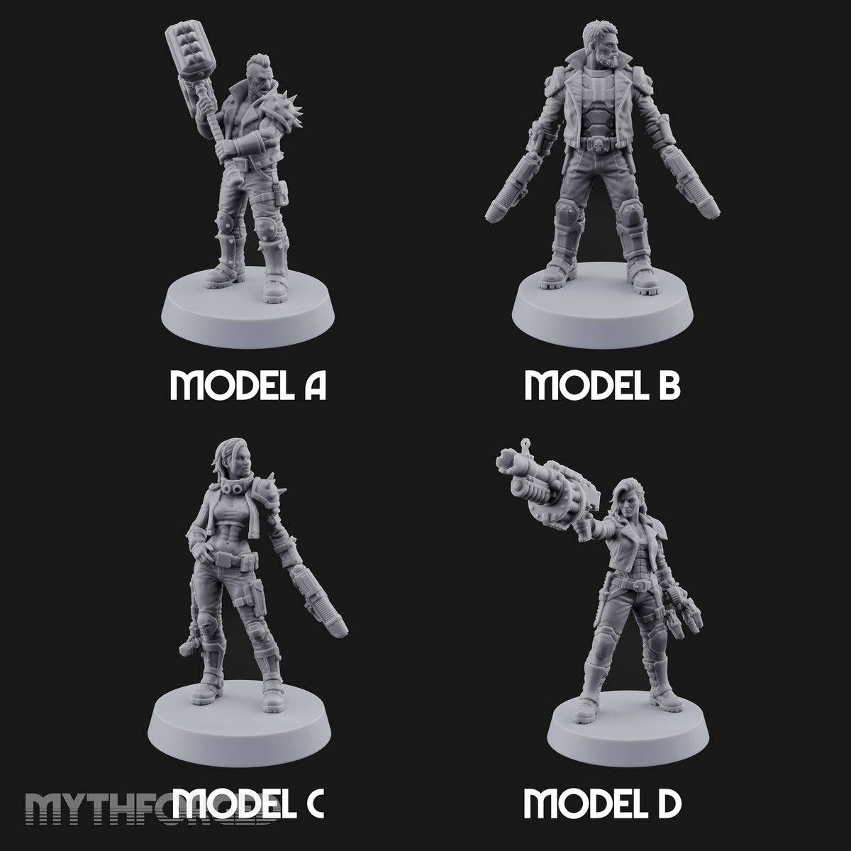 Lightning Rods Human Storm Master Warriors — All · Twin Plasma Pistols + Plasma Pistol + Grenade Launcher