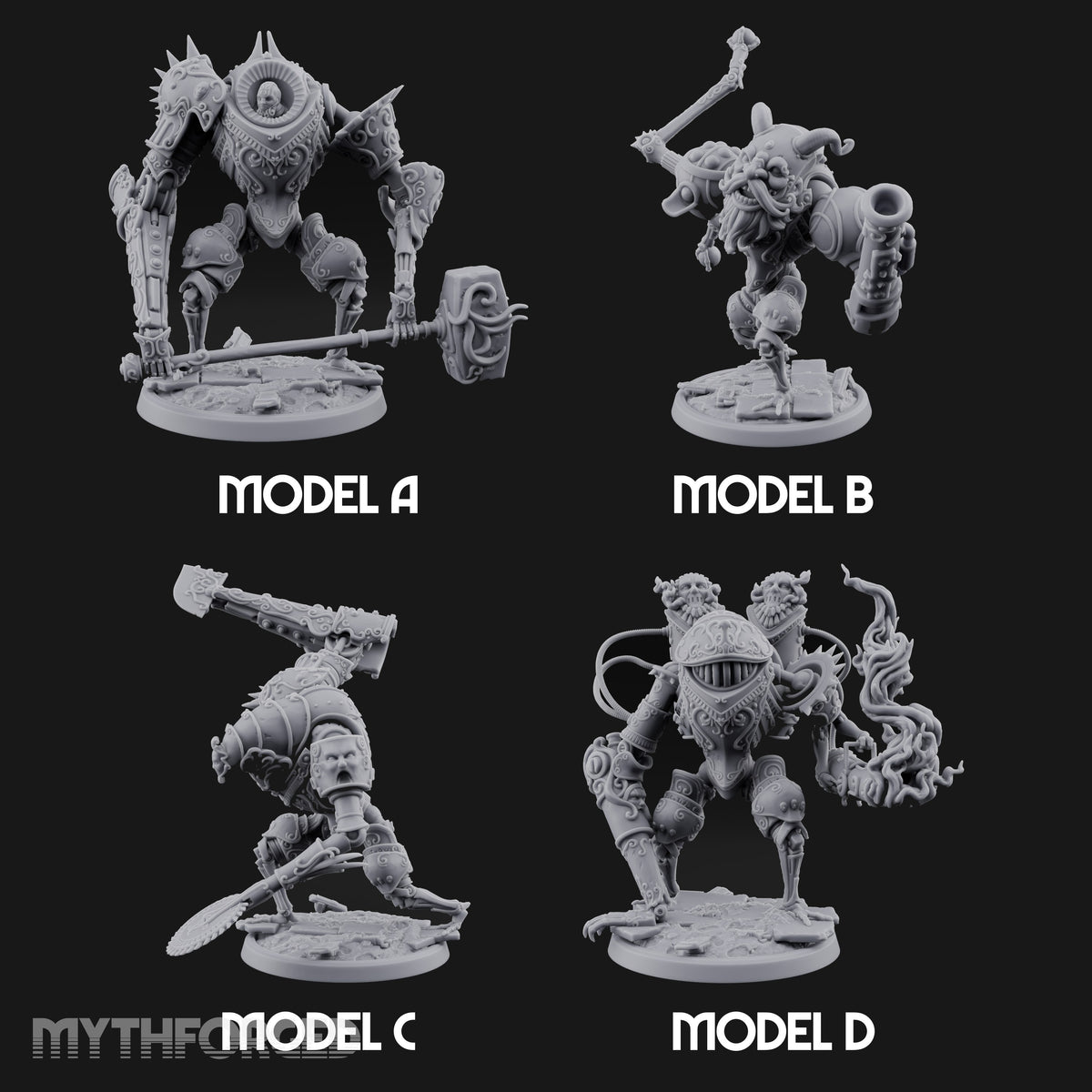 Arms Race Winners Warforged Pugilist Automatons — All