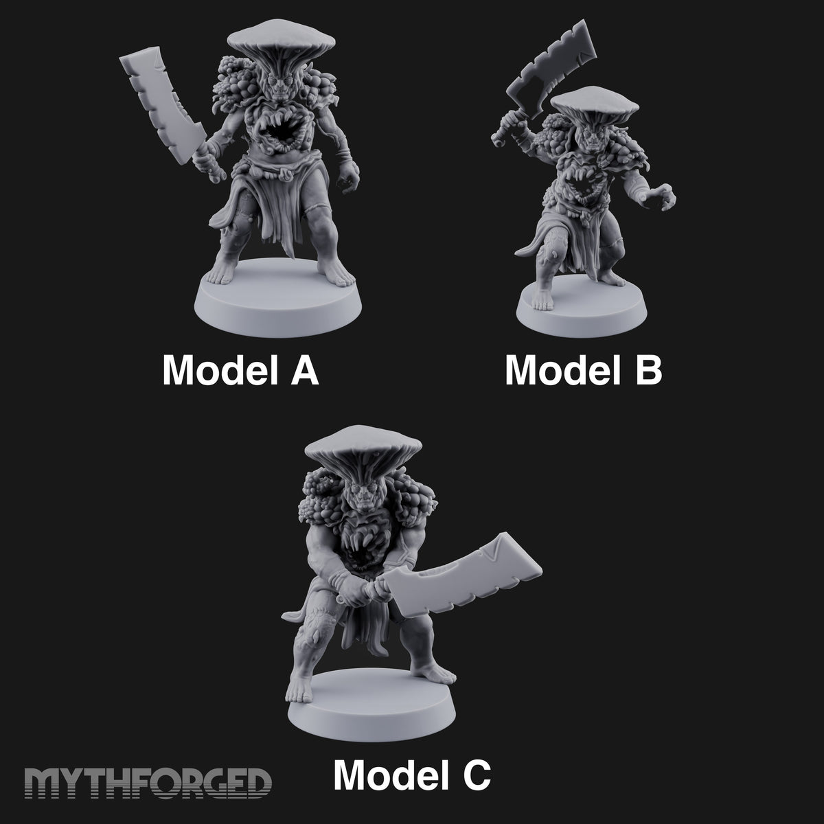 Chest Maw Chewing Over Its Options Myconid Cleaver Warriors — All
