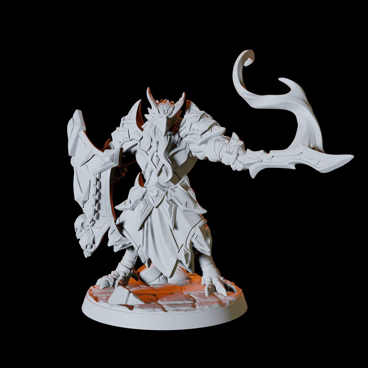 Aarakocra Champion Miniature for Dungeons and Dragons, Pathfinder or other TTRPGs