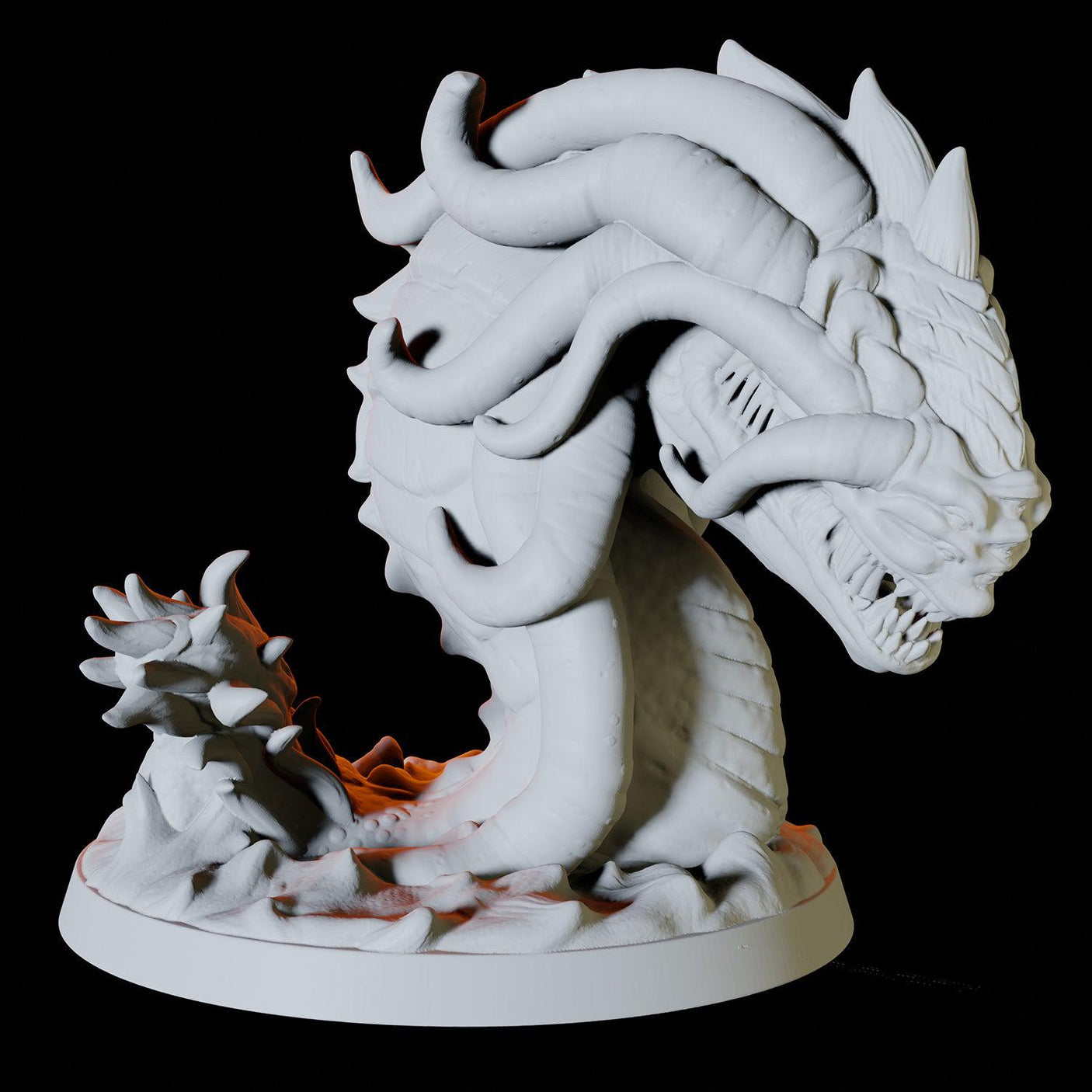 Aboleth Miniature for Dungeons and Dragons, Pathfinder or other TTRPGs