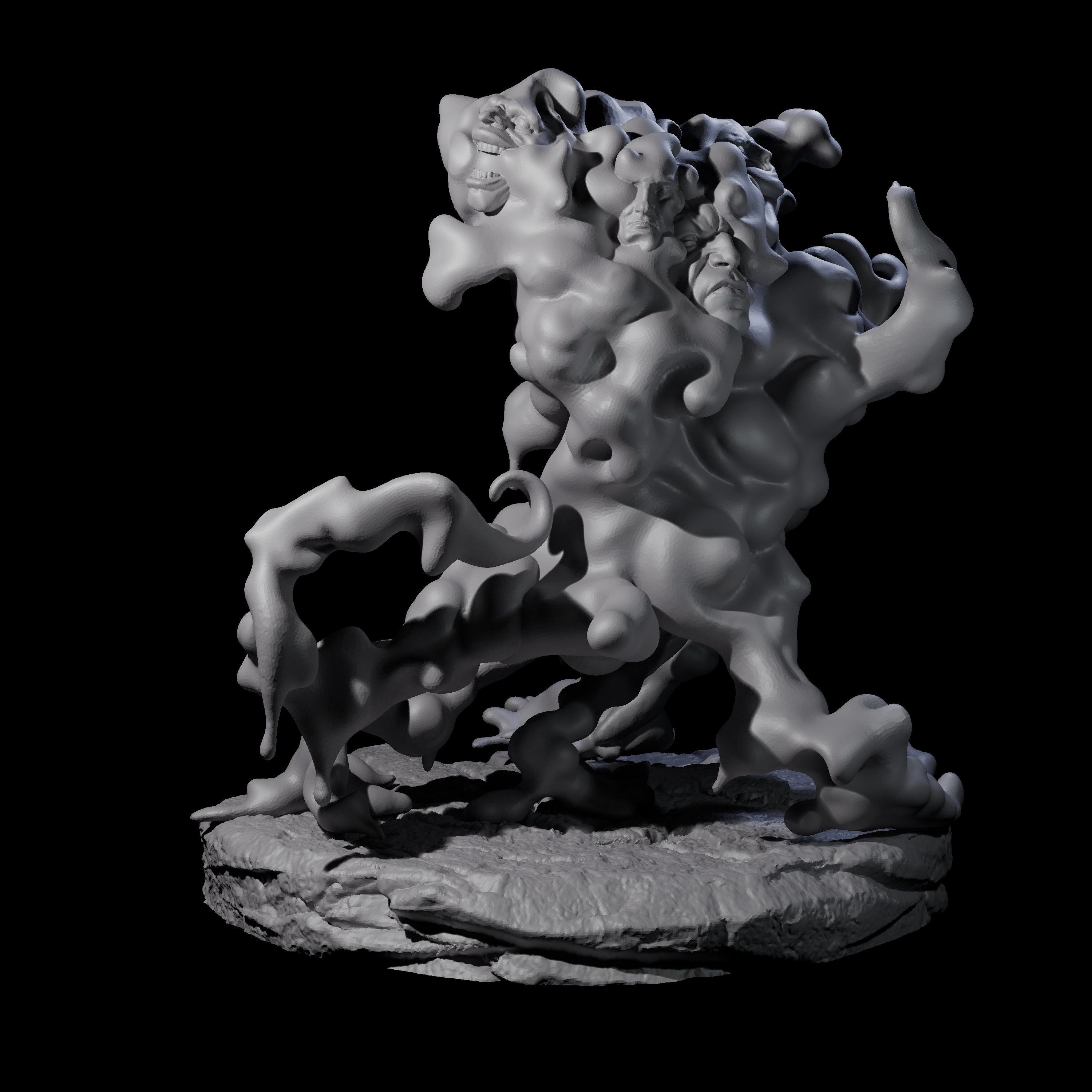 Abyssal Mist Horror Miniature for Dungeons and Dragons, Pathfinder or other TTRPGs