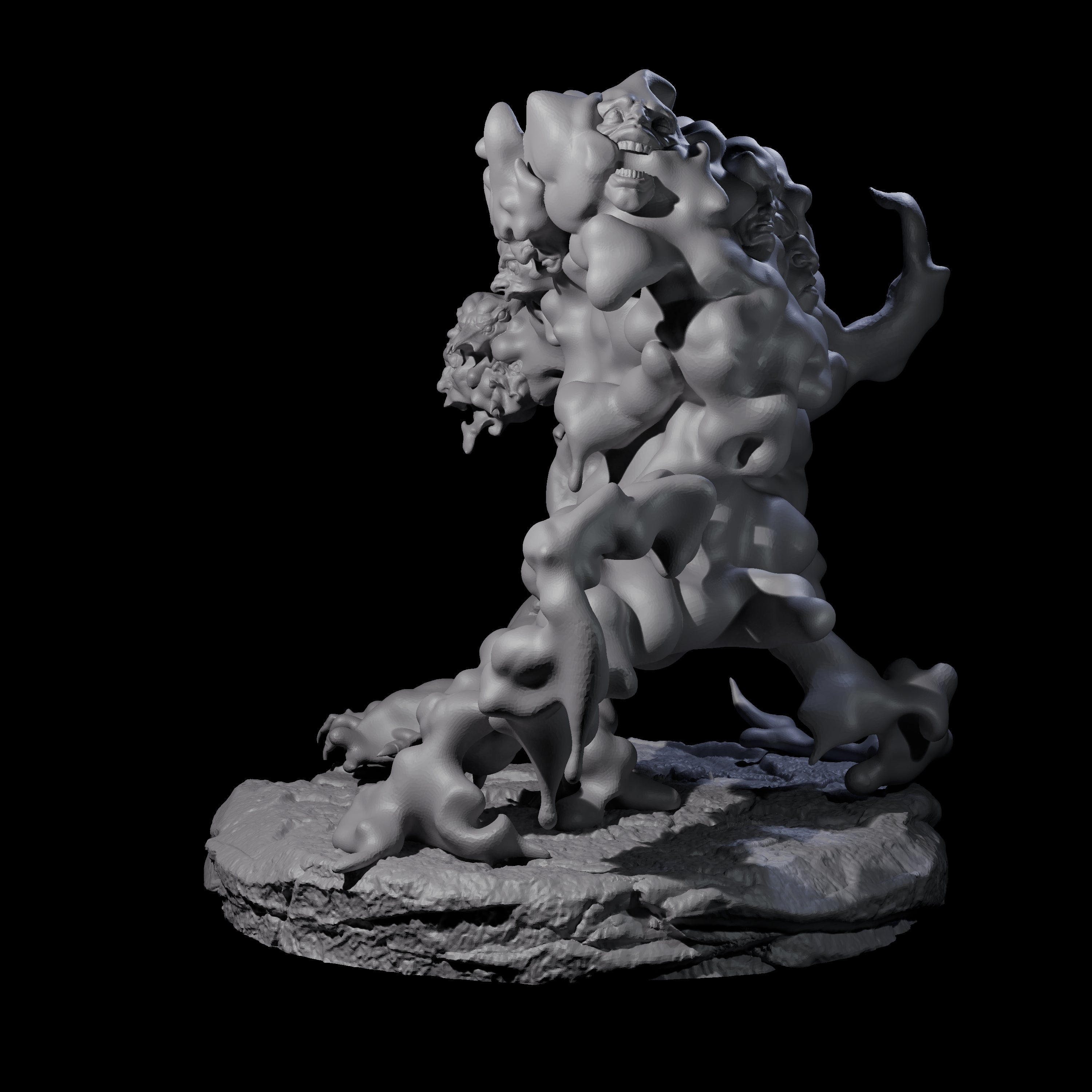 Abyssal Mist Horror Miniature for Dungeons and Dragons, Pathfinder or other TTRPGs