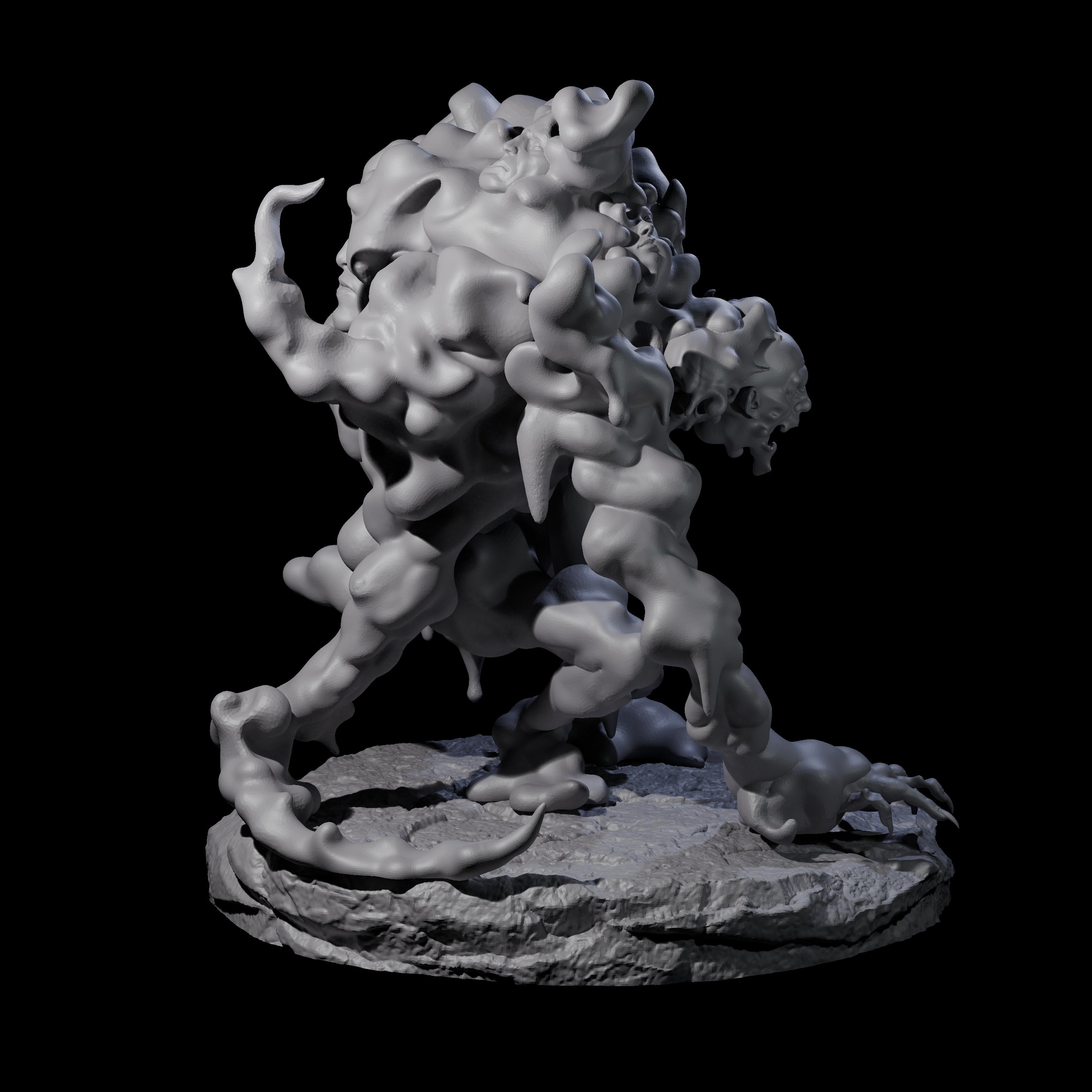 Abyssal Mist Horror Miniature for Dungeons and Dragons, Pathfinder or other TTRPGs