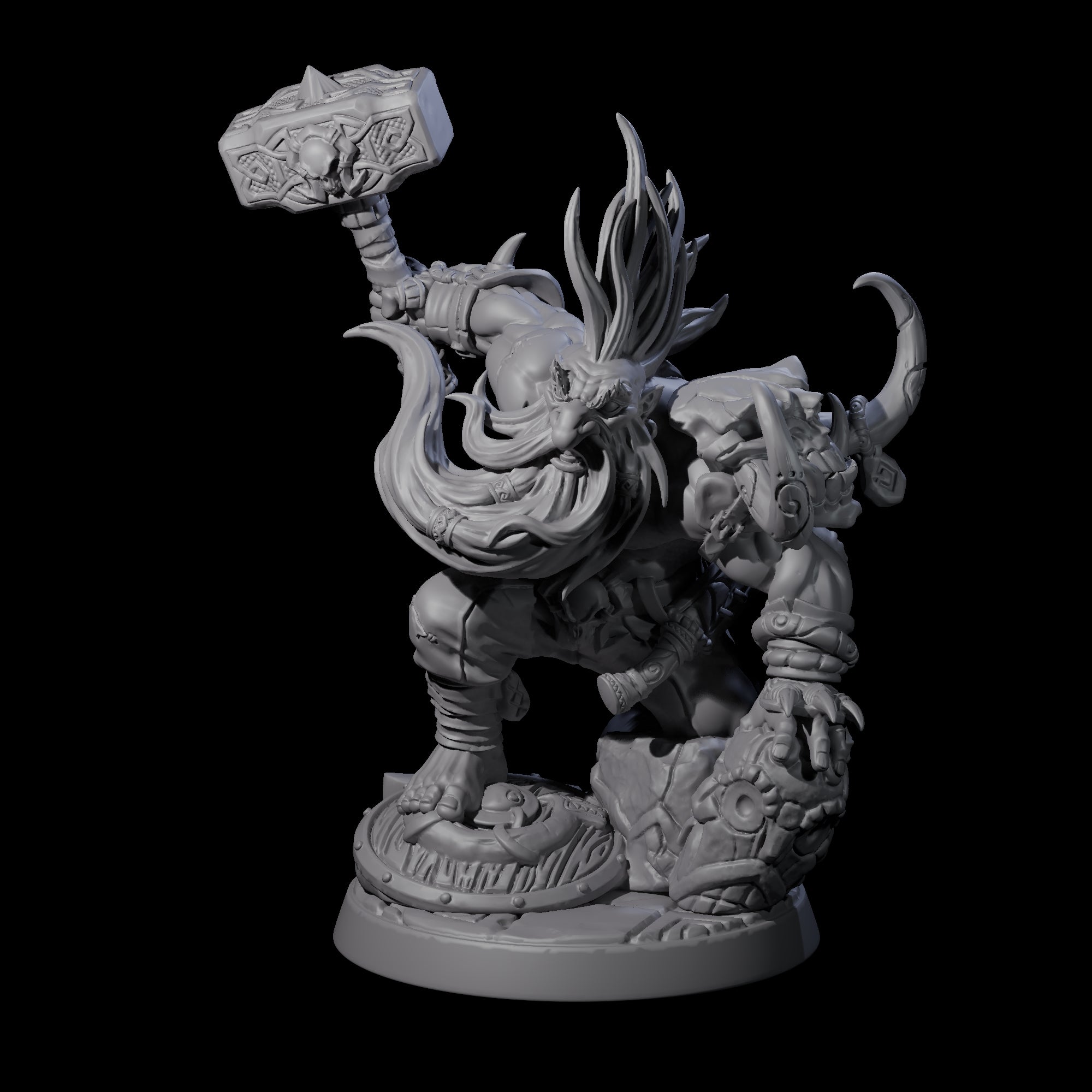 Advancing Battlemaster Miniature for Dungeons and Dragons, Pathfinder or other TTRPGs