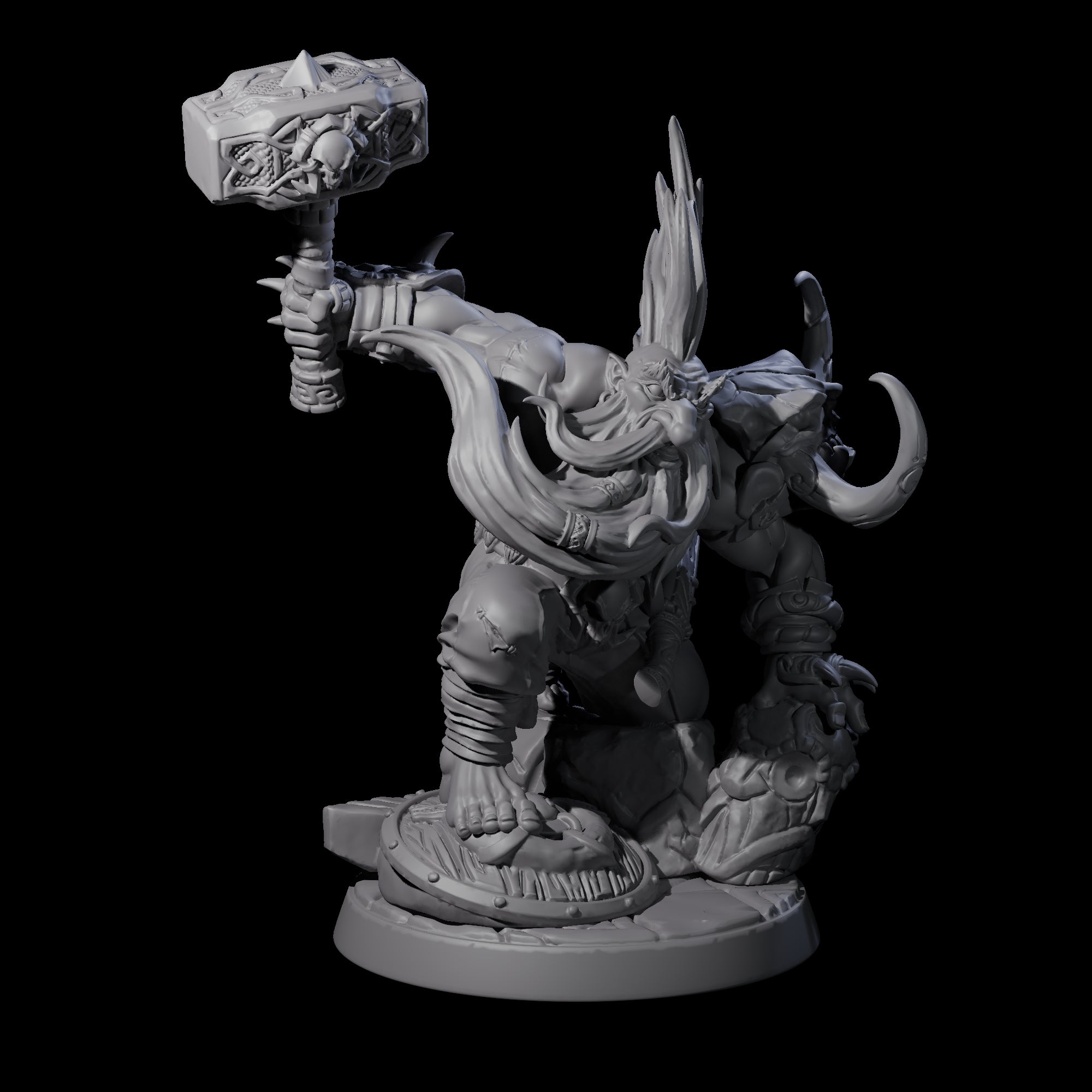 Advancing Battlemaster Miniature for Dungeons and Dragons, Pathfinder or other TTRPGs