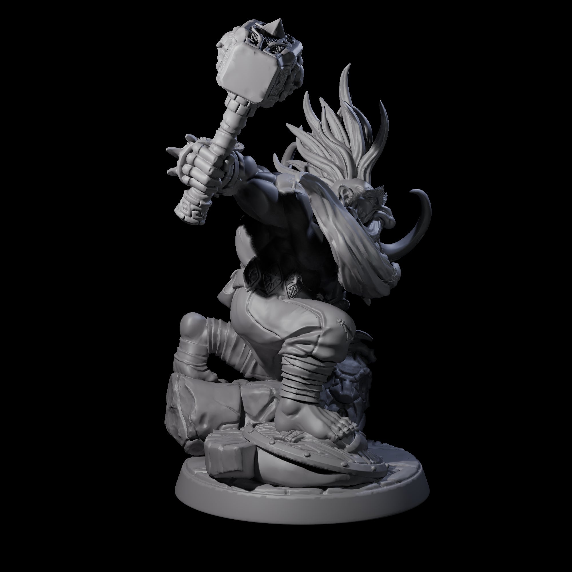 Advancing Battlemaster Miniature for Dungeons and Dragons, Pathfinder or other TTRPGs