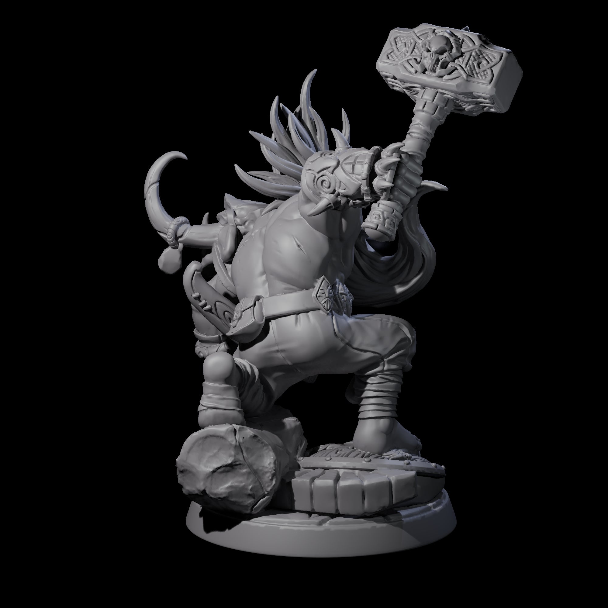 Advancing Battlemaster Miniature for Dungeons and Dragons, Pathfinder or other TTRPGs
