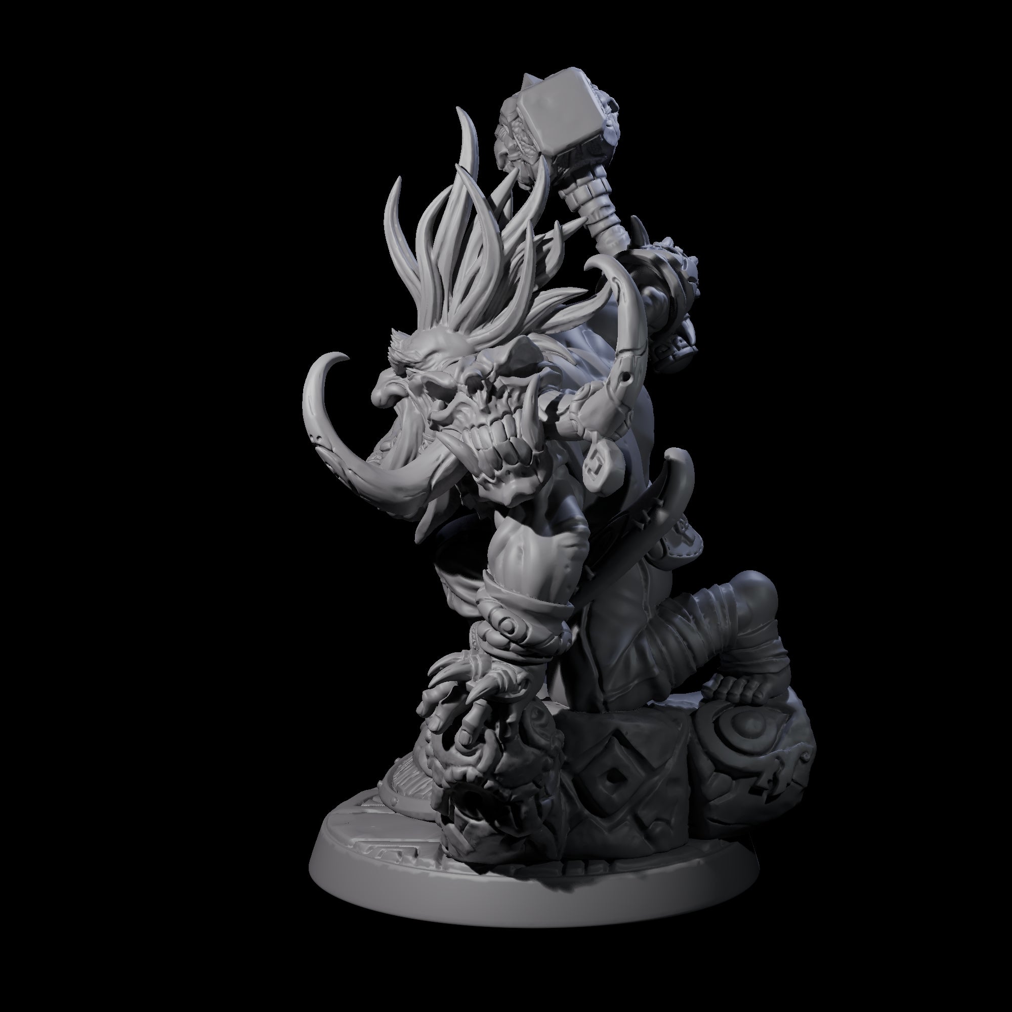 Advancing Battlemaster Miniature for Dungeons and Dragons, Pathfinder or other TTRPGs