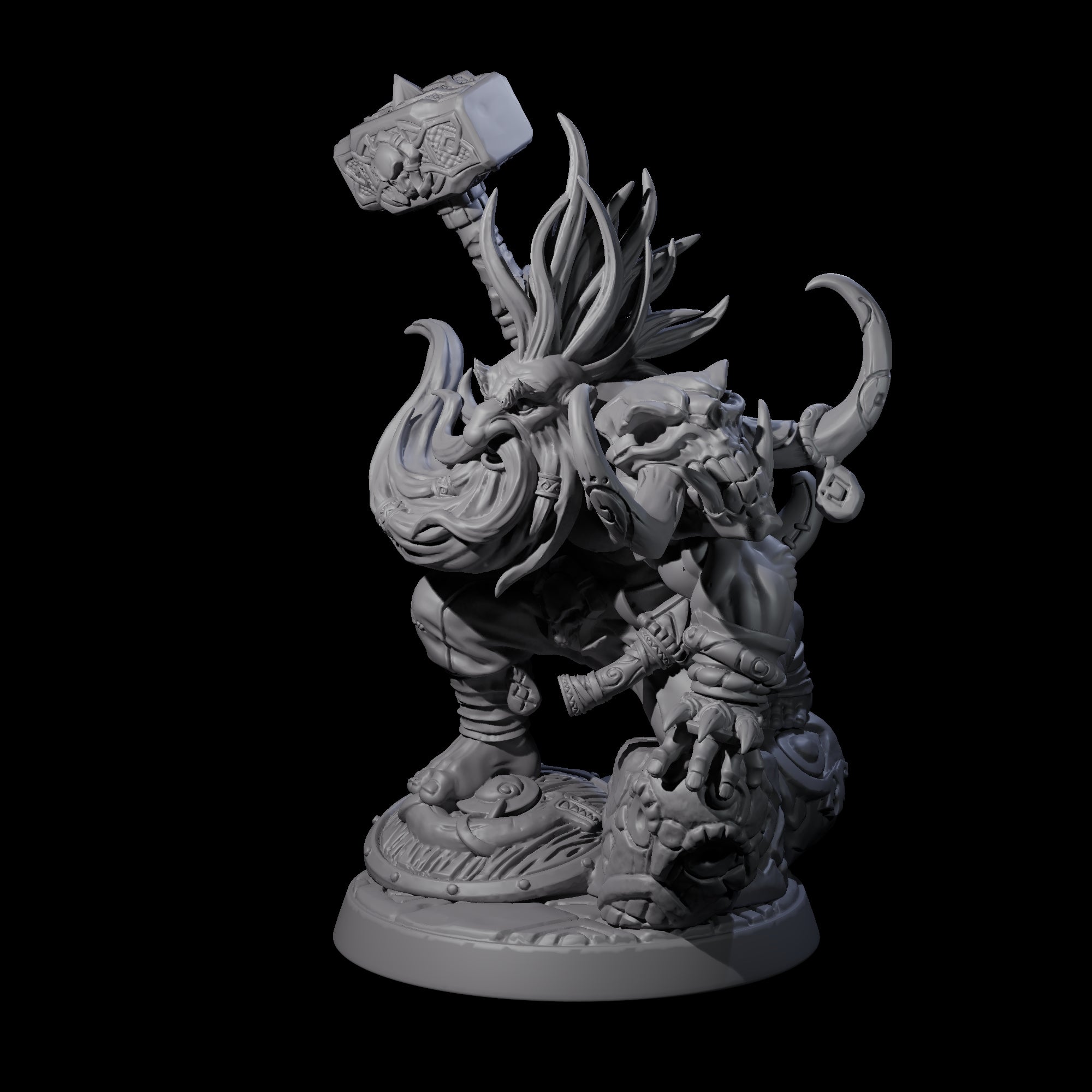 Advancing Battlemaster Miniature for Dungeons and Dragons, Pathfinder or other TTRPGs