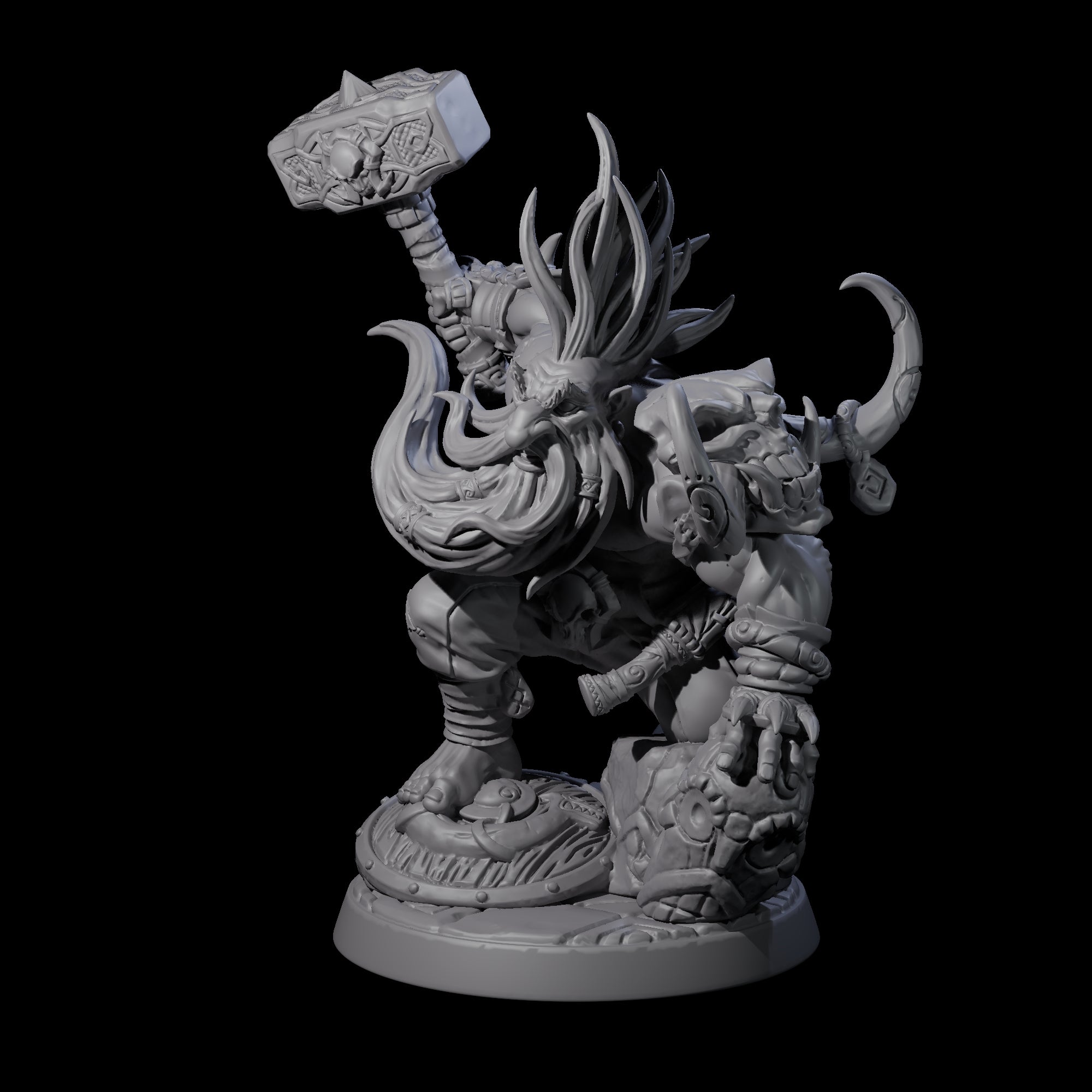 Advancing Battlemaster Miniature for Dungeons and Dragons, Pathfinder or other TTRPGs