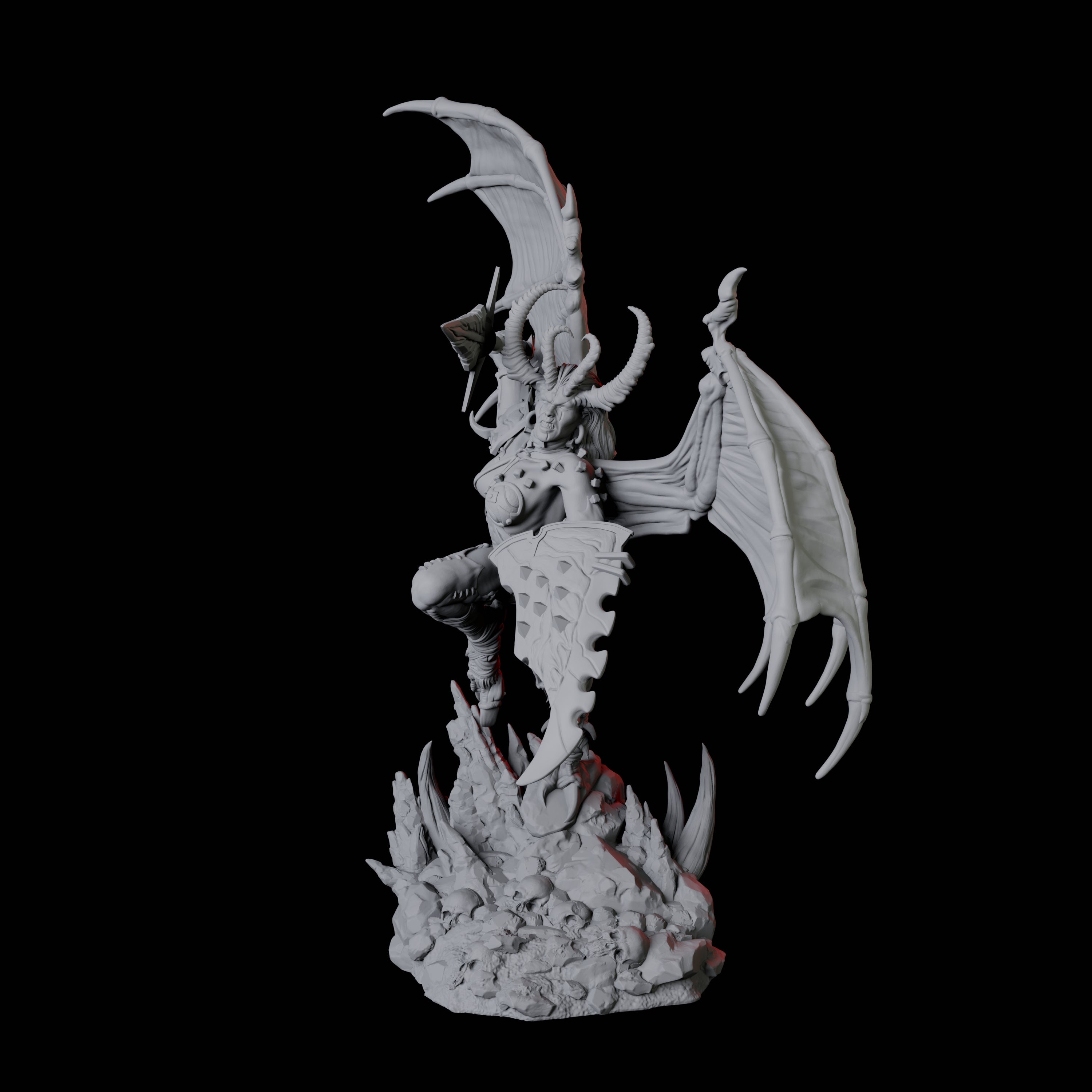 Advancing Erinys A Miniature for Dungeons and Dragons, Pathfinder or other TTRPGs