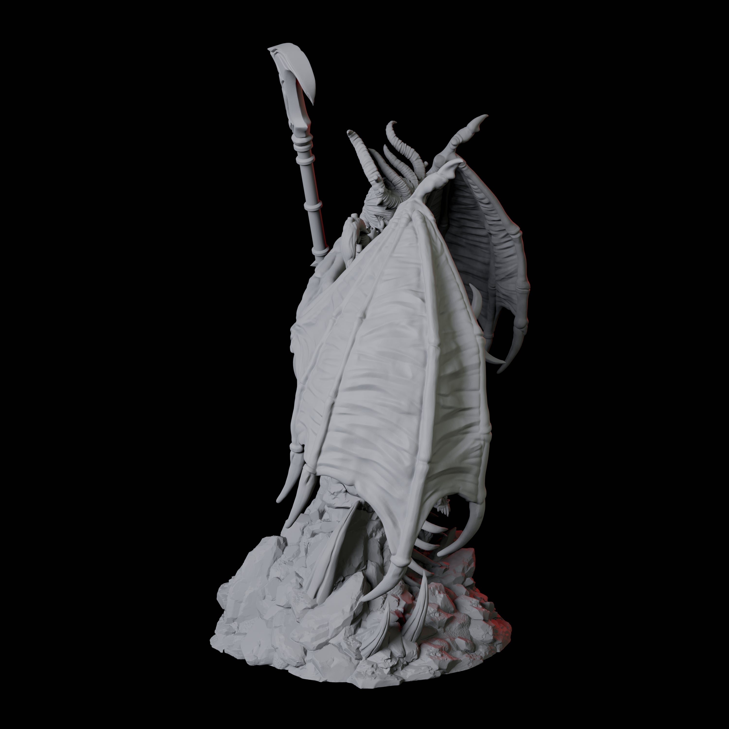 Advancing Erinys C Miniature for Dungeons and Dragons, Pathfinder or other TTRPGs