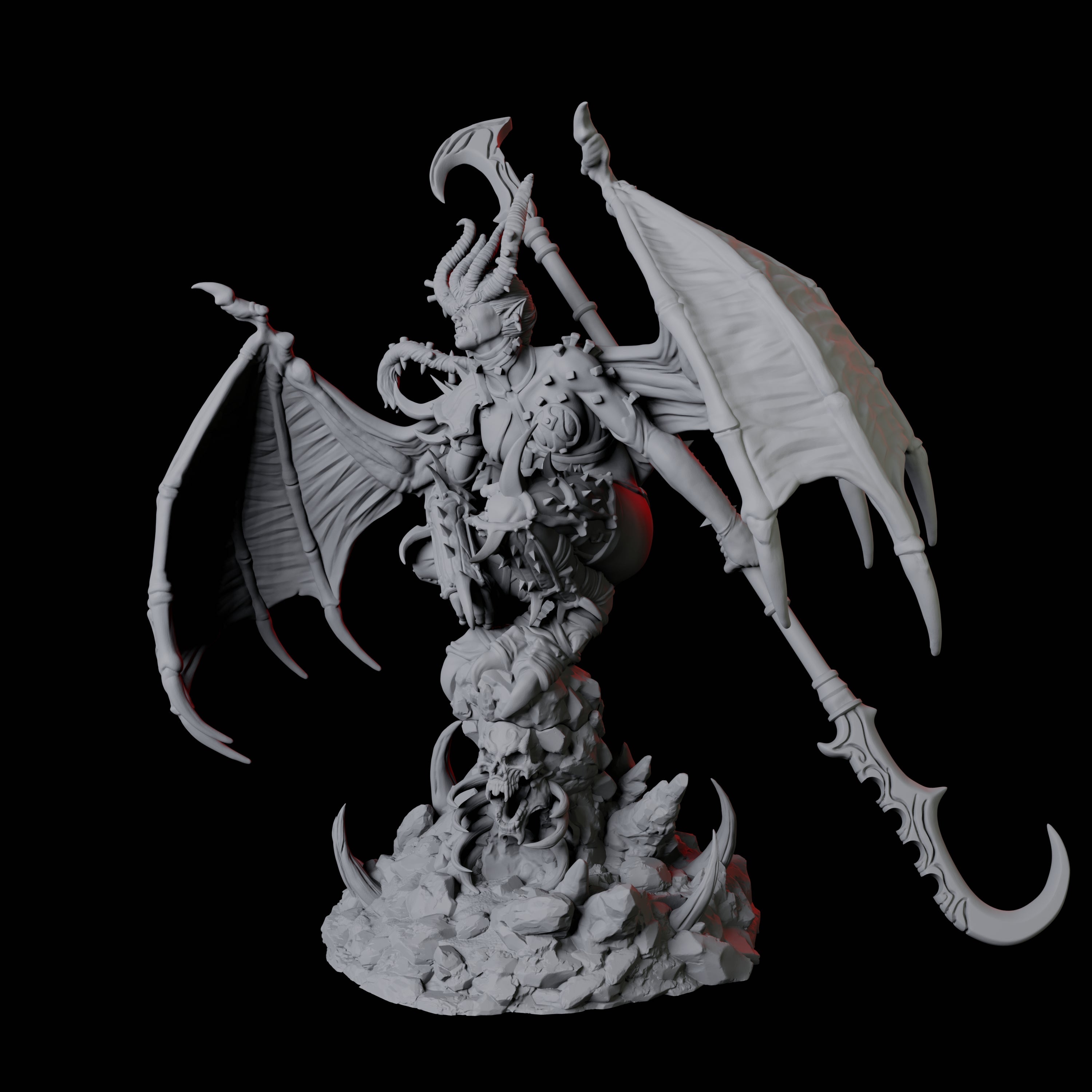 Advancing Erinys C Miniature for Dungeons and Dragons, Pathfinder or other TTRPGs