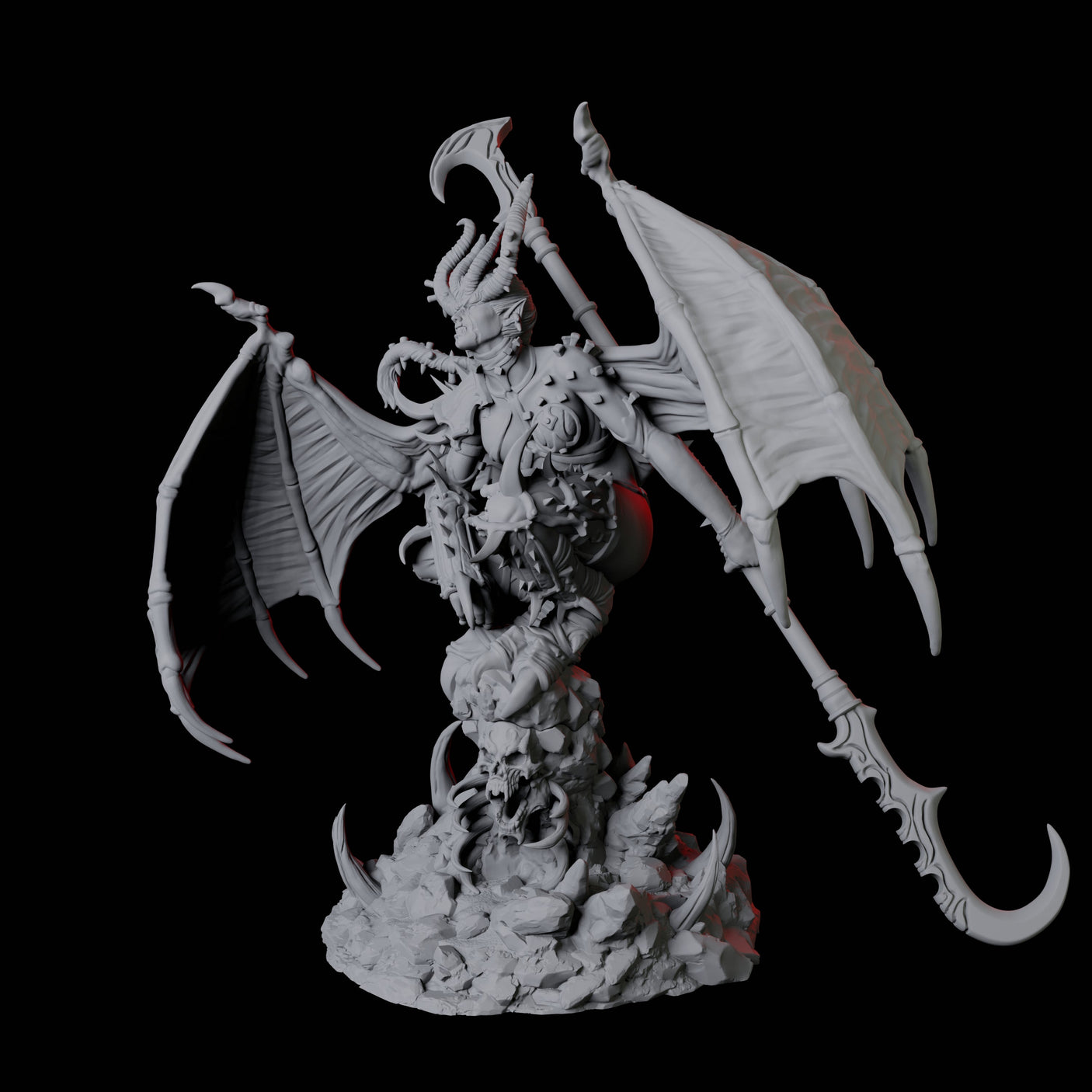 Advancing Erinys C Miniature for Dungeons and Dragons, Pathfinder or other TTRPGs