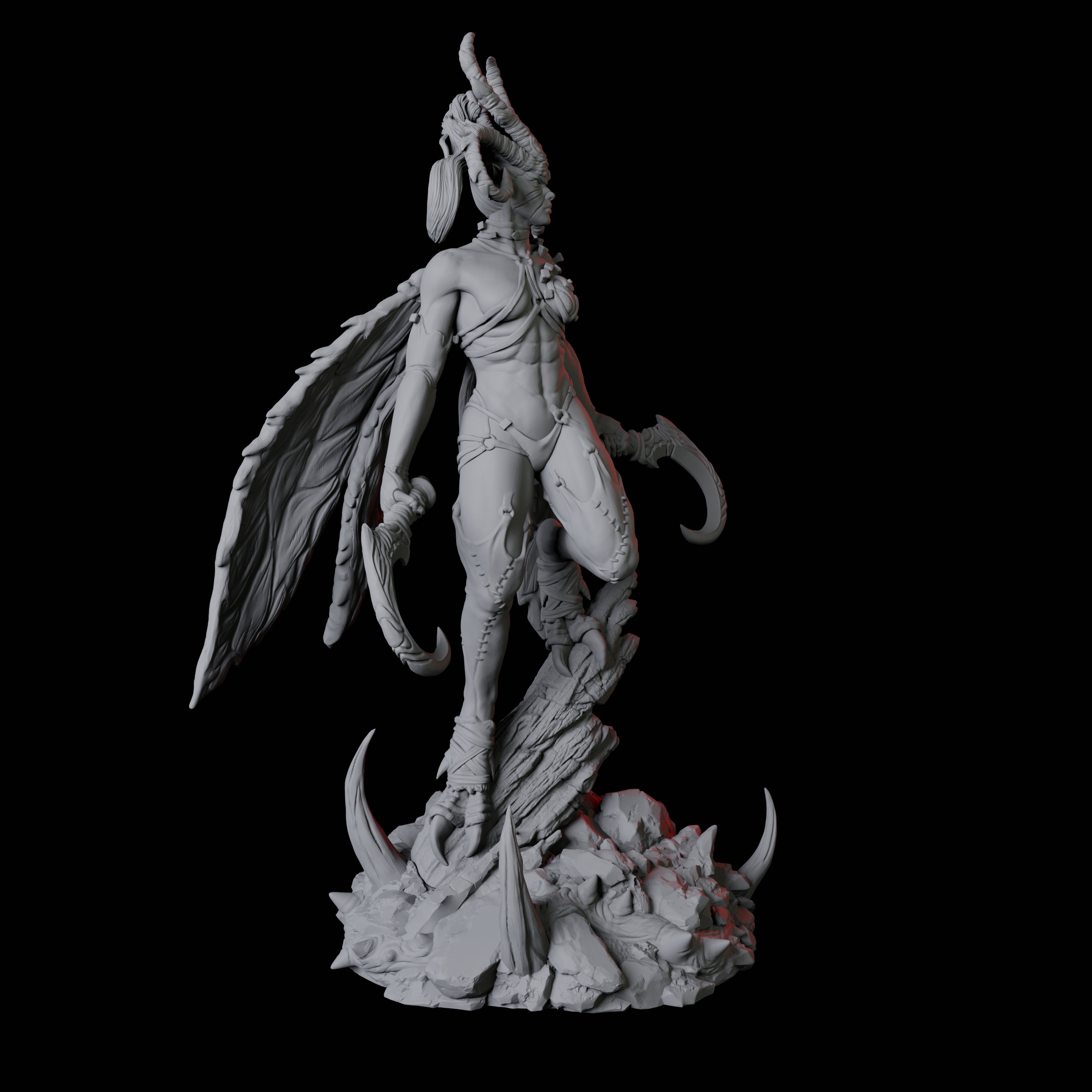 Advancing Erinys D Miniature for Dungeons and Dragons, Pathfinder or other TTRPGs