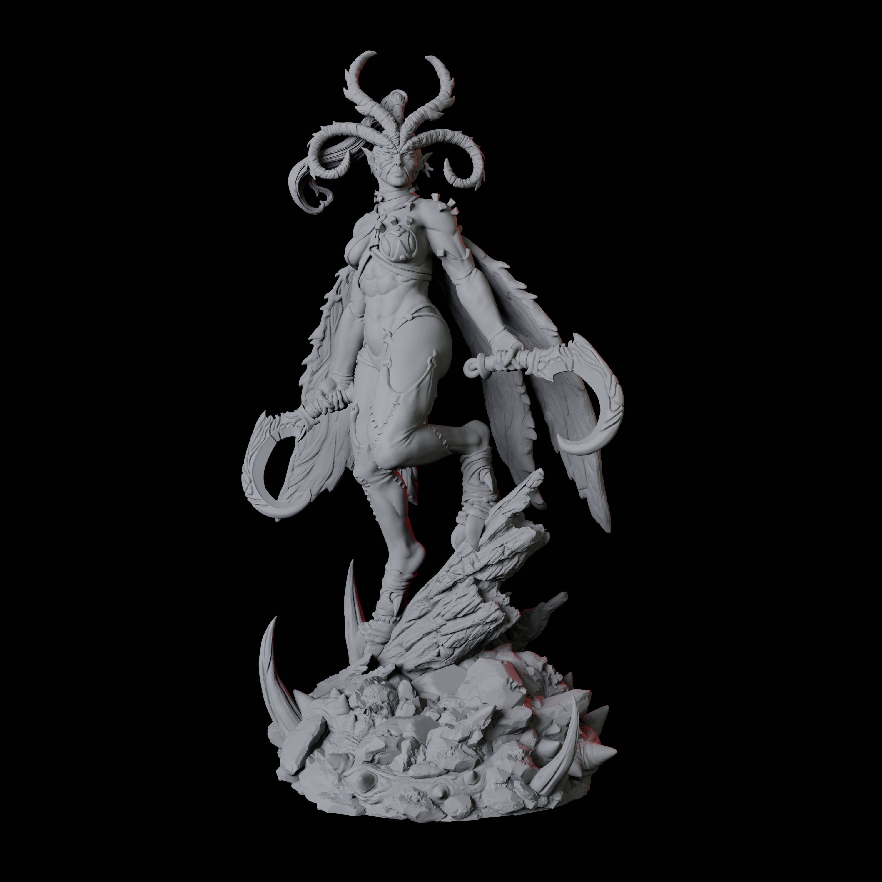 Advancing Erinys D Miniature for Dungeons and Dragons, Pathfinder or other TTRPGs