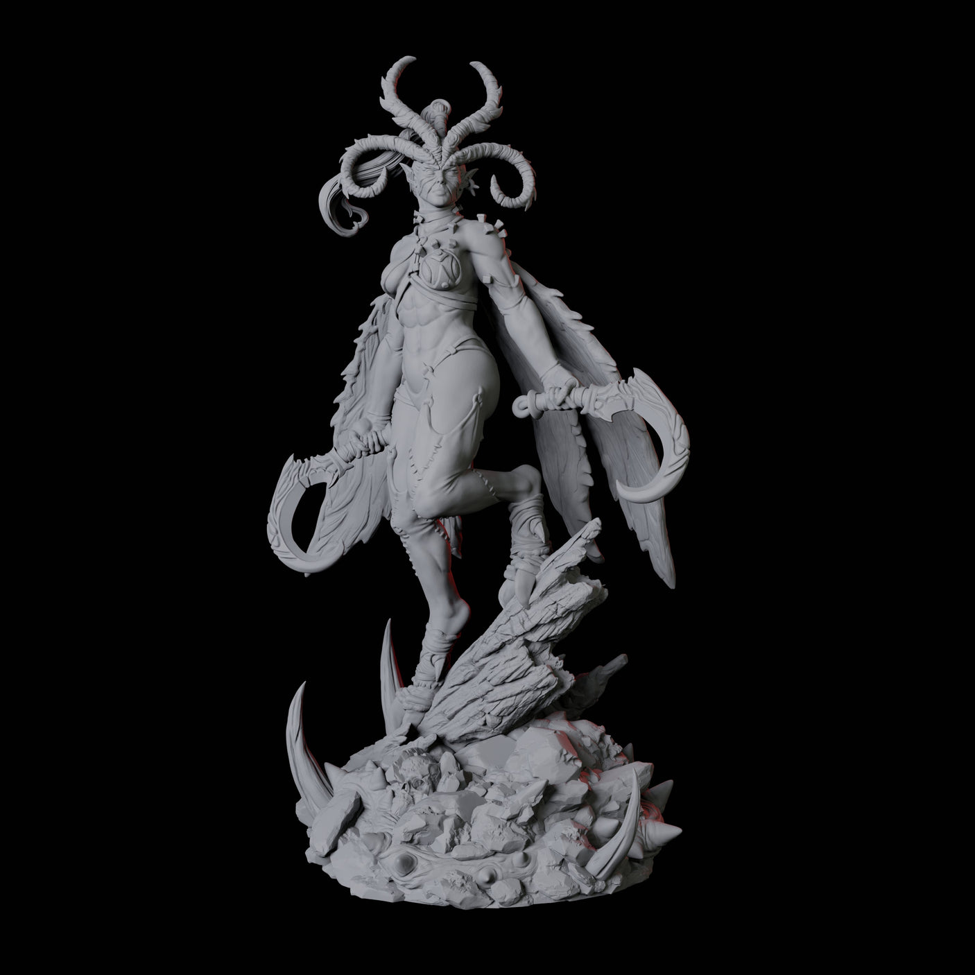 Advancing Erinys D Miniature for Dungeons and Dragons, Pathfinder or other TTRPGs
