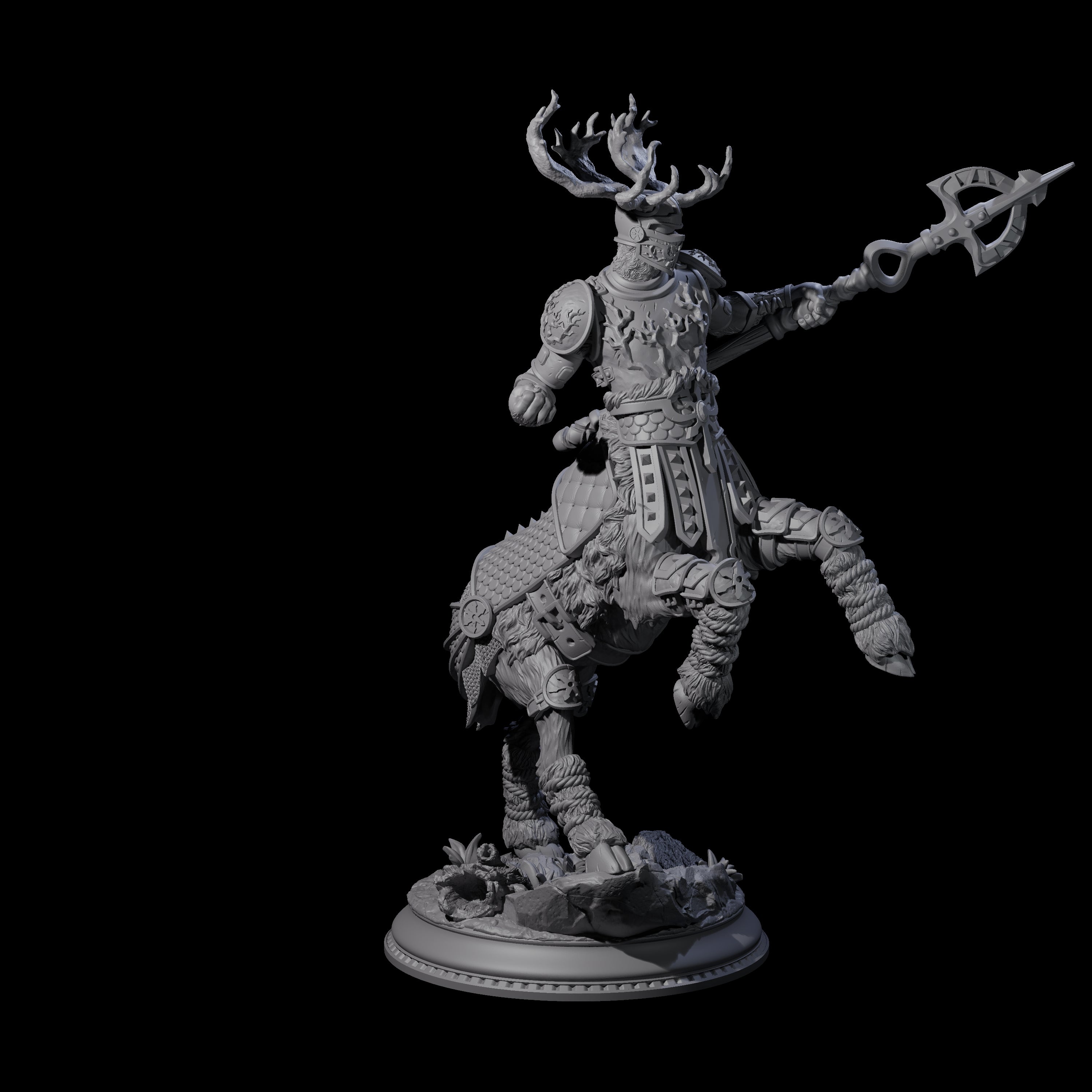Advancing Fae Centaur Miniature for Dungeons and Dragons, Pathfinder or other TTRPGs