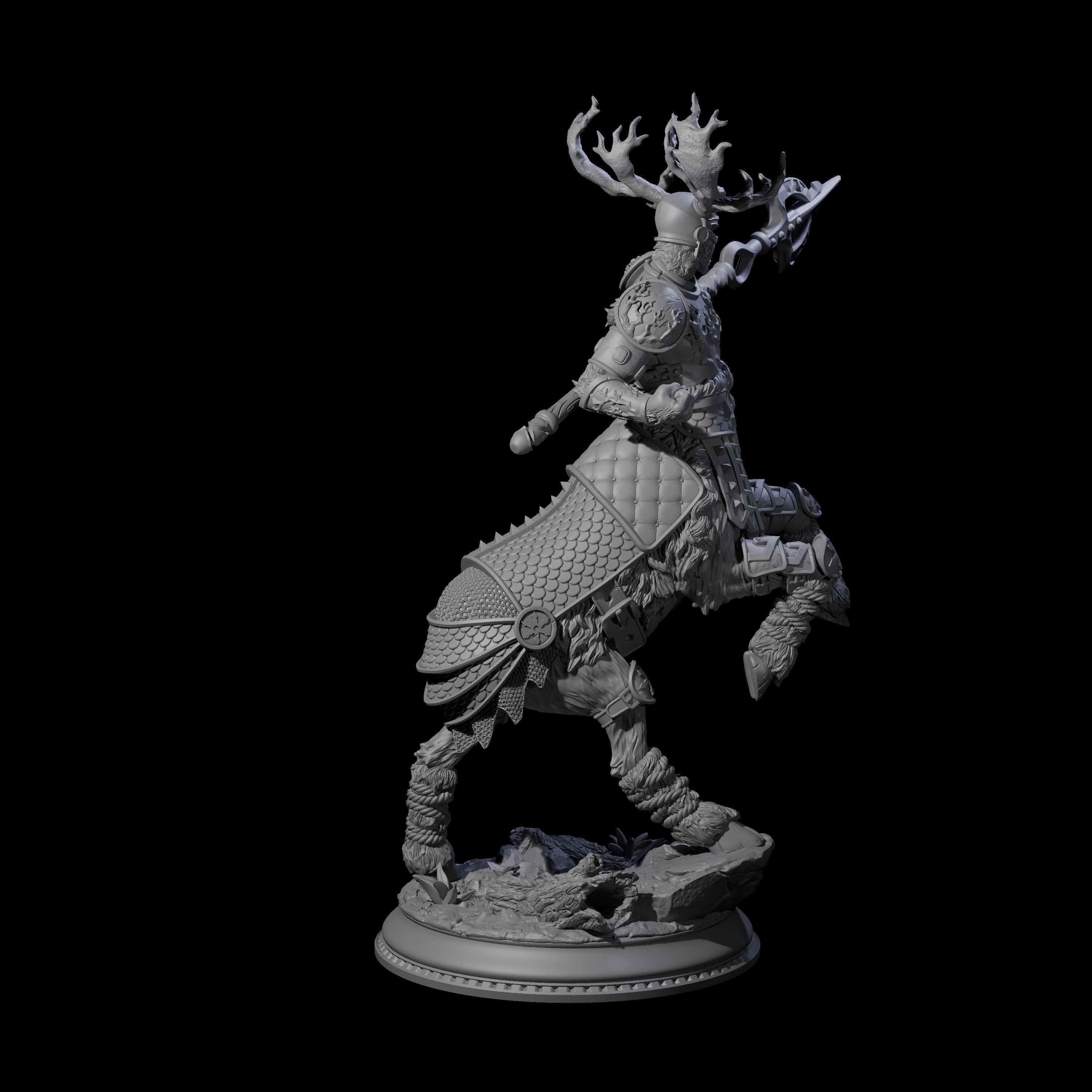 Advancing Fae Centaur Miniature for Dungeons and Dragons, Pathfinder or other TTRPGs