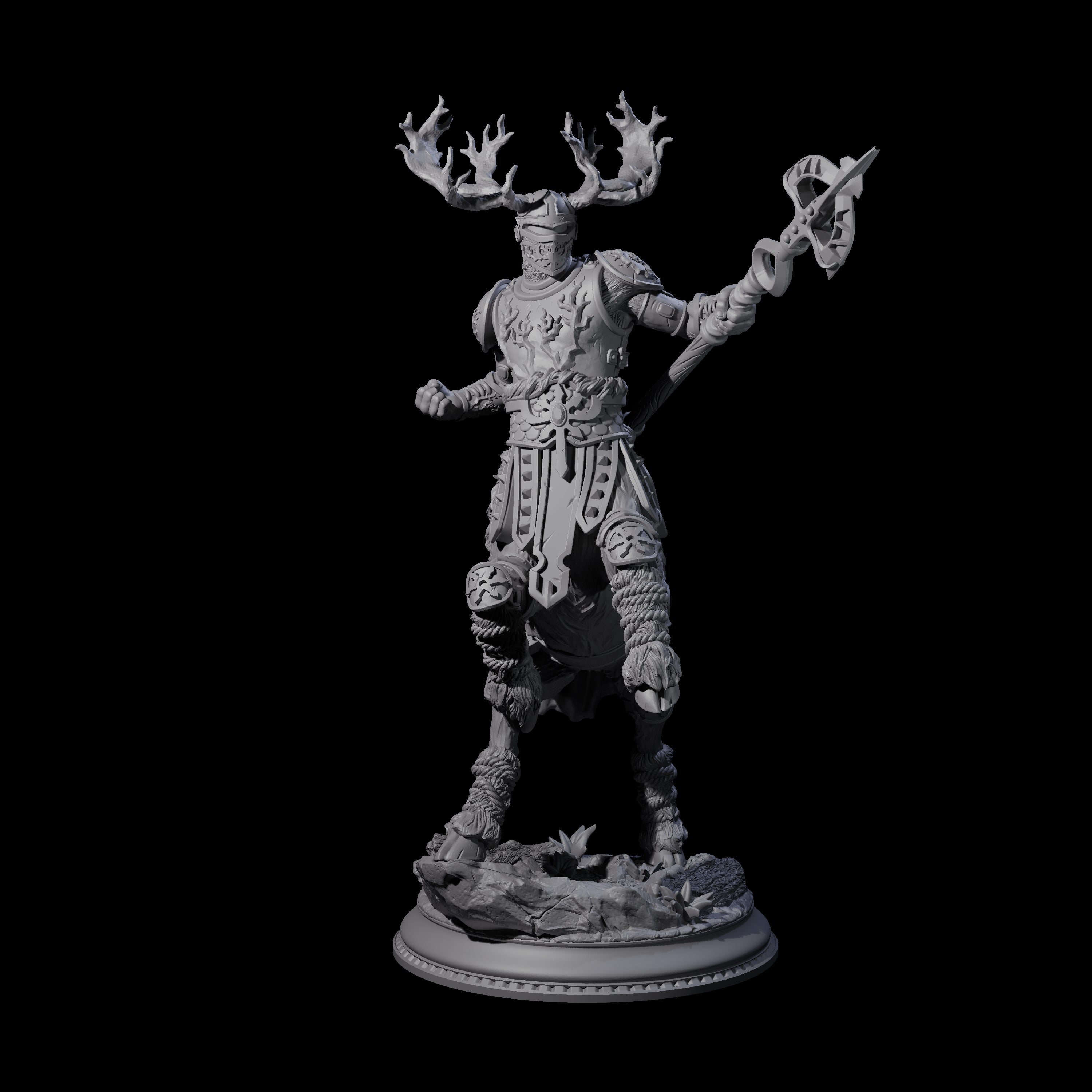 Advancing Fae Centaur Miniature for Dungeons and Dragons, Pathfinder or other TTRPGs