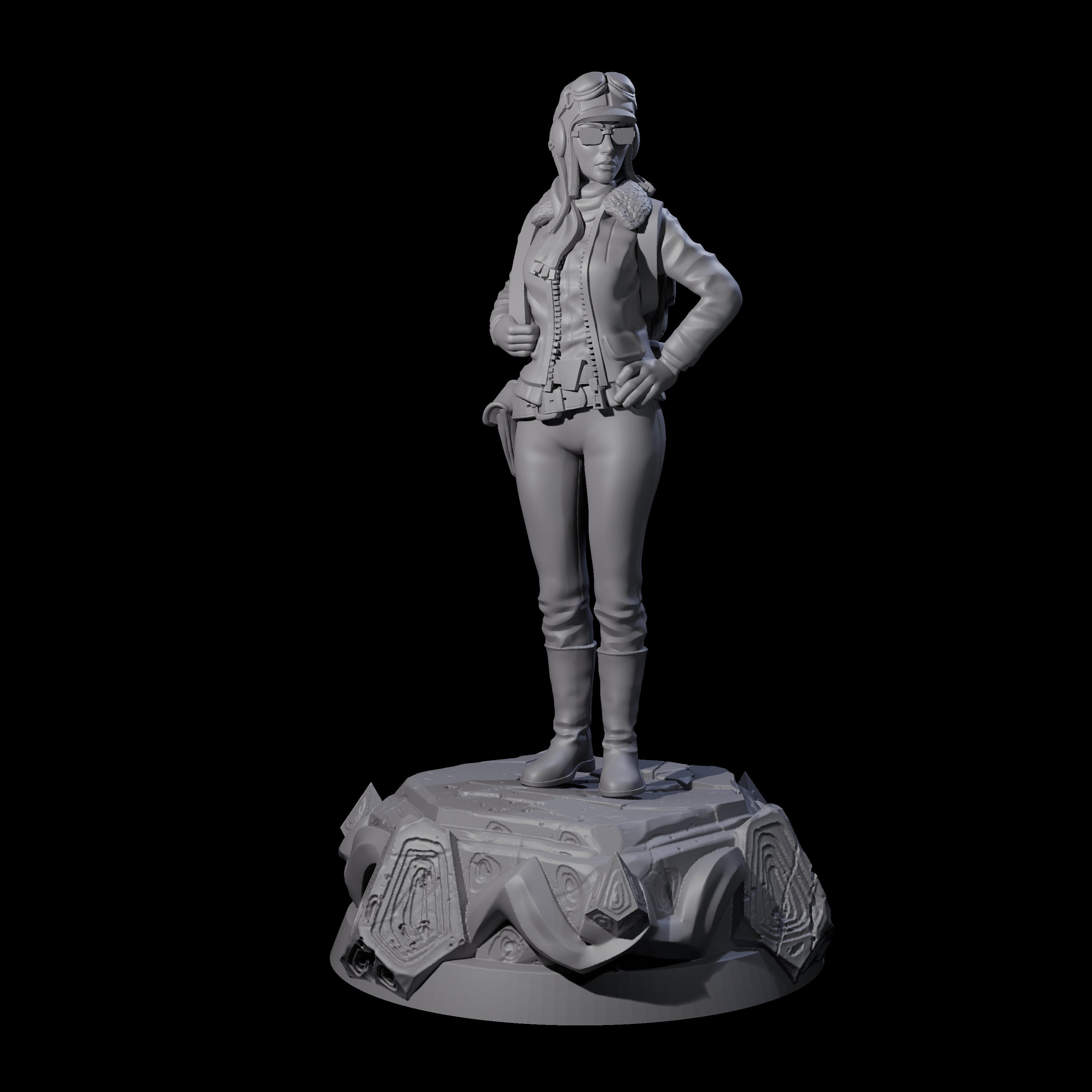 Adventurous Human Investigator Miniature for Dungeons and Dragons, Pathfinder or other TTRPGs