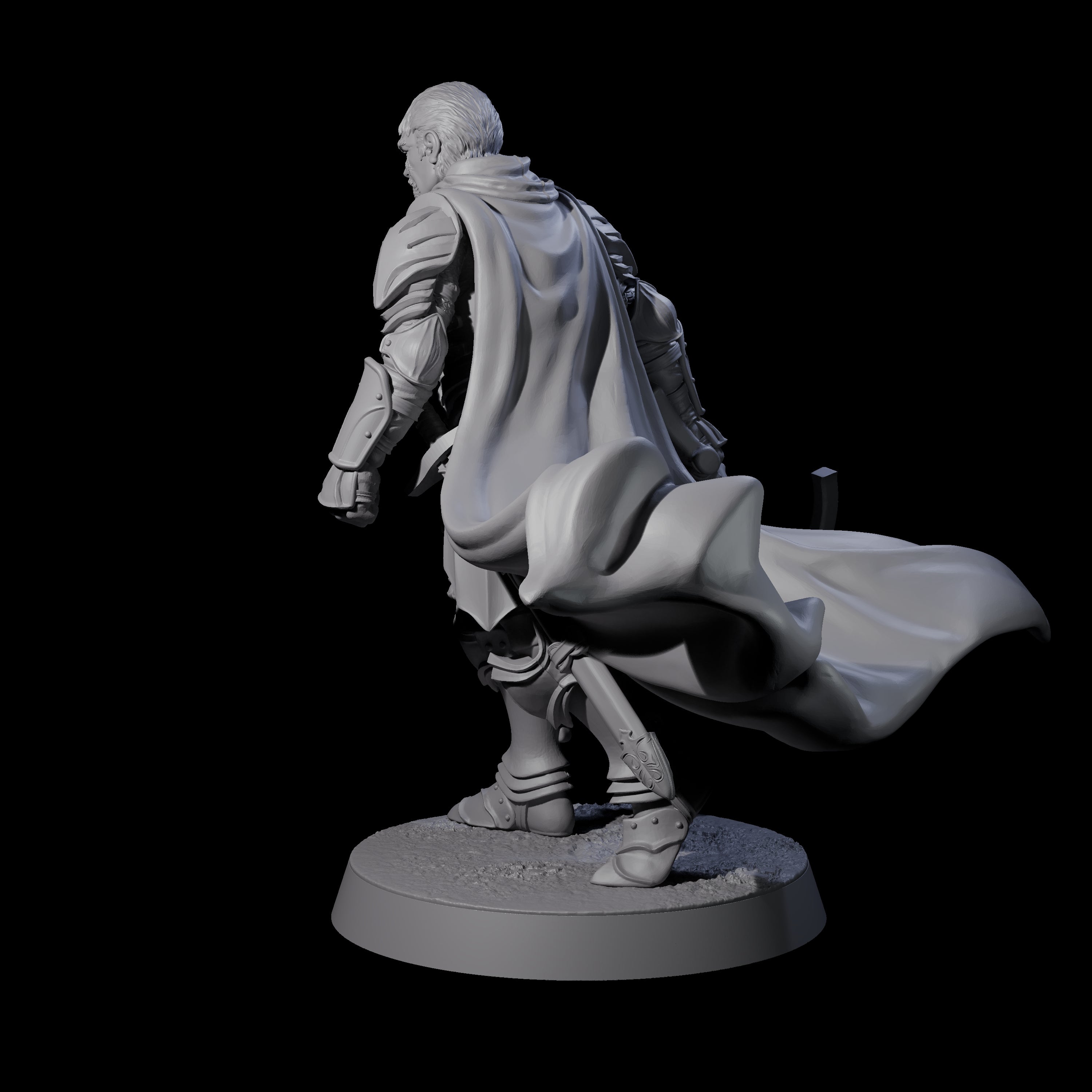 Aiming Militia Crossbowman E Miniature for Dungeons and Dragons, Pathfinder or other TTRPGs
