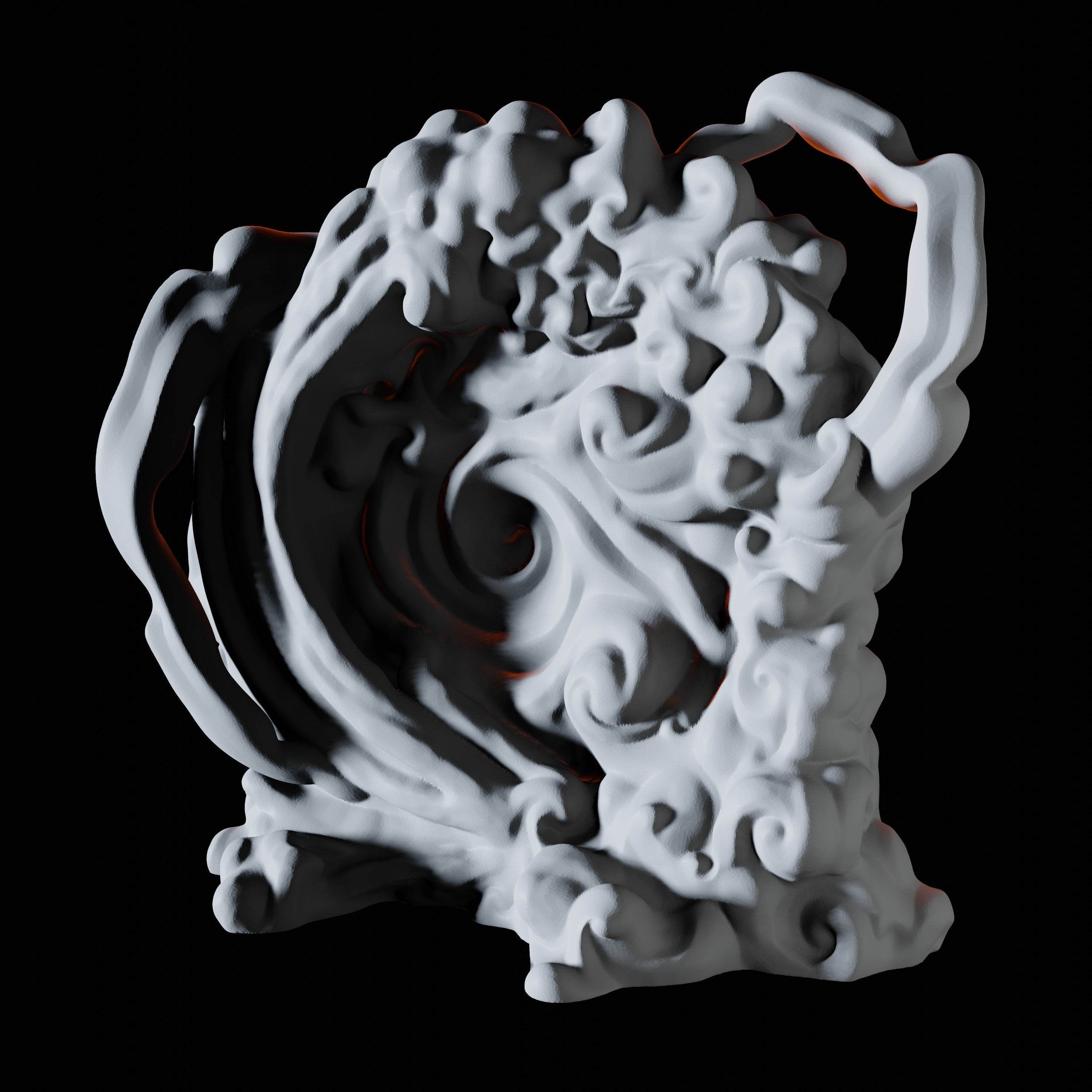 Air Portal Miniature for Dungeons and Dragons, Pathfinder or other TTRPGs