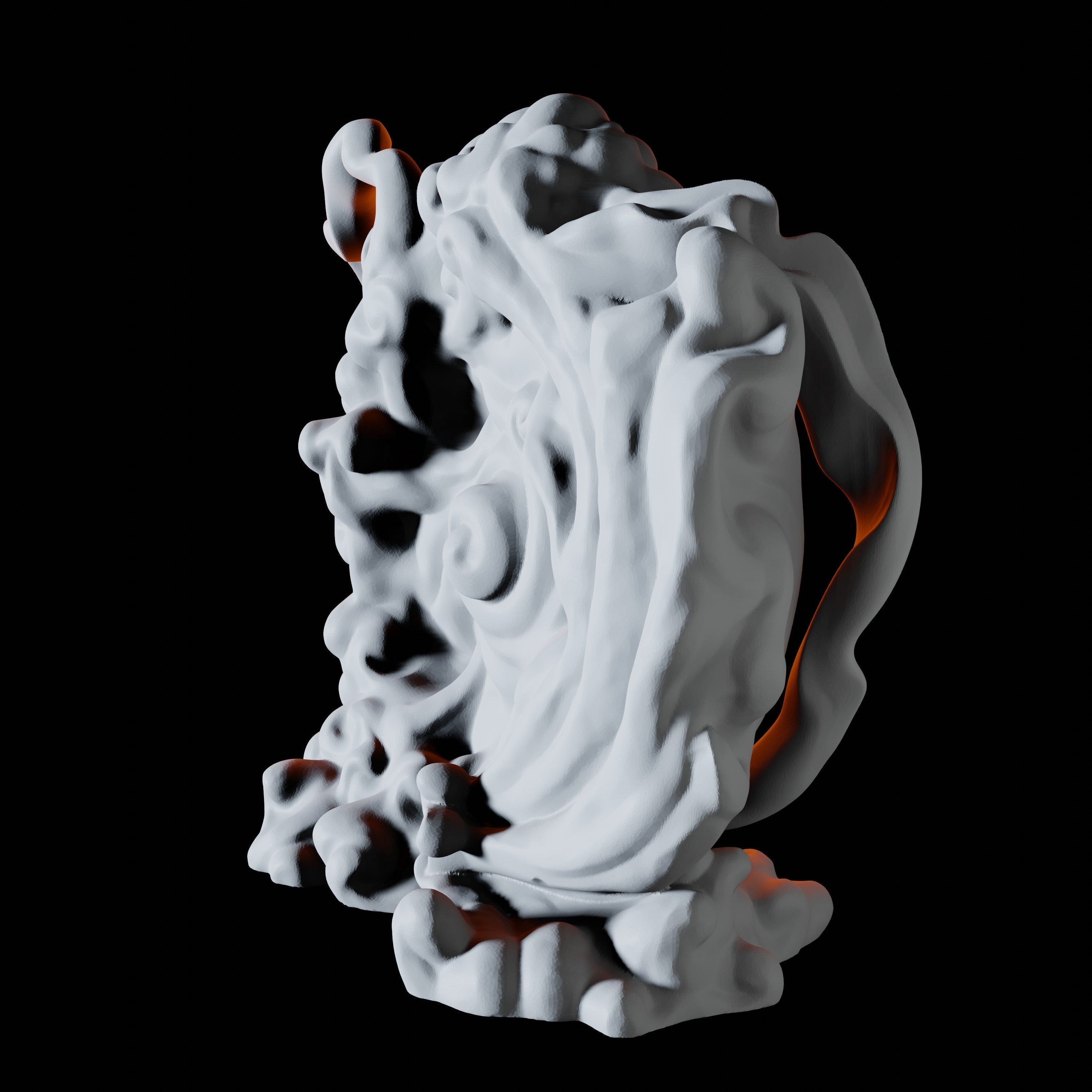 Air Portal Miniature for Dungeons and Dragons, Pathfinder or other TTRPGs