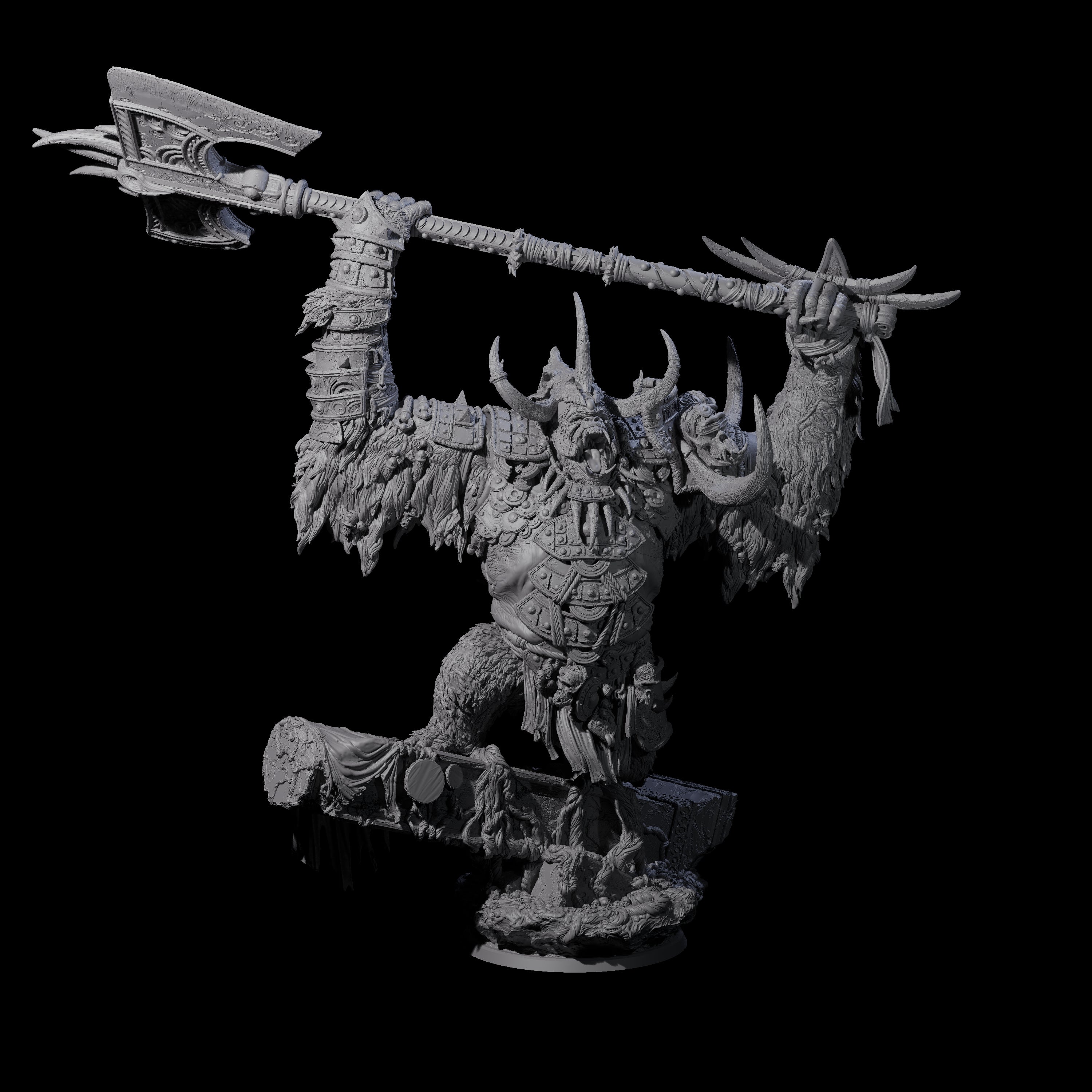 All Conquering Giant Ape Miniature for Dungeons and Dragons, Pathfinder or other TTRPGs