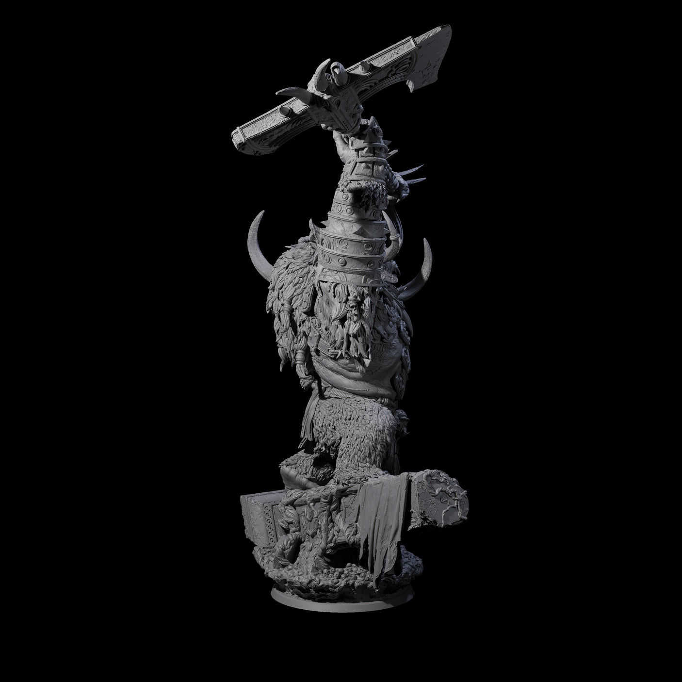 All Conquering Giant Ape Miniature for Dungeons and Dragons, Pathfinder or other TTRPGs