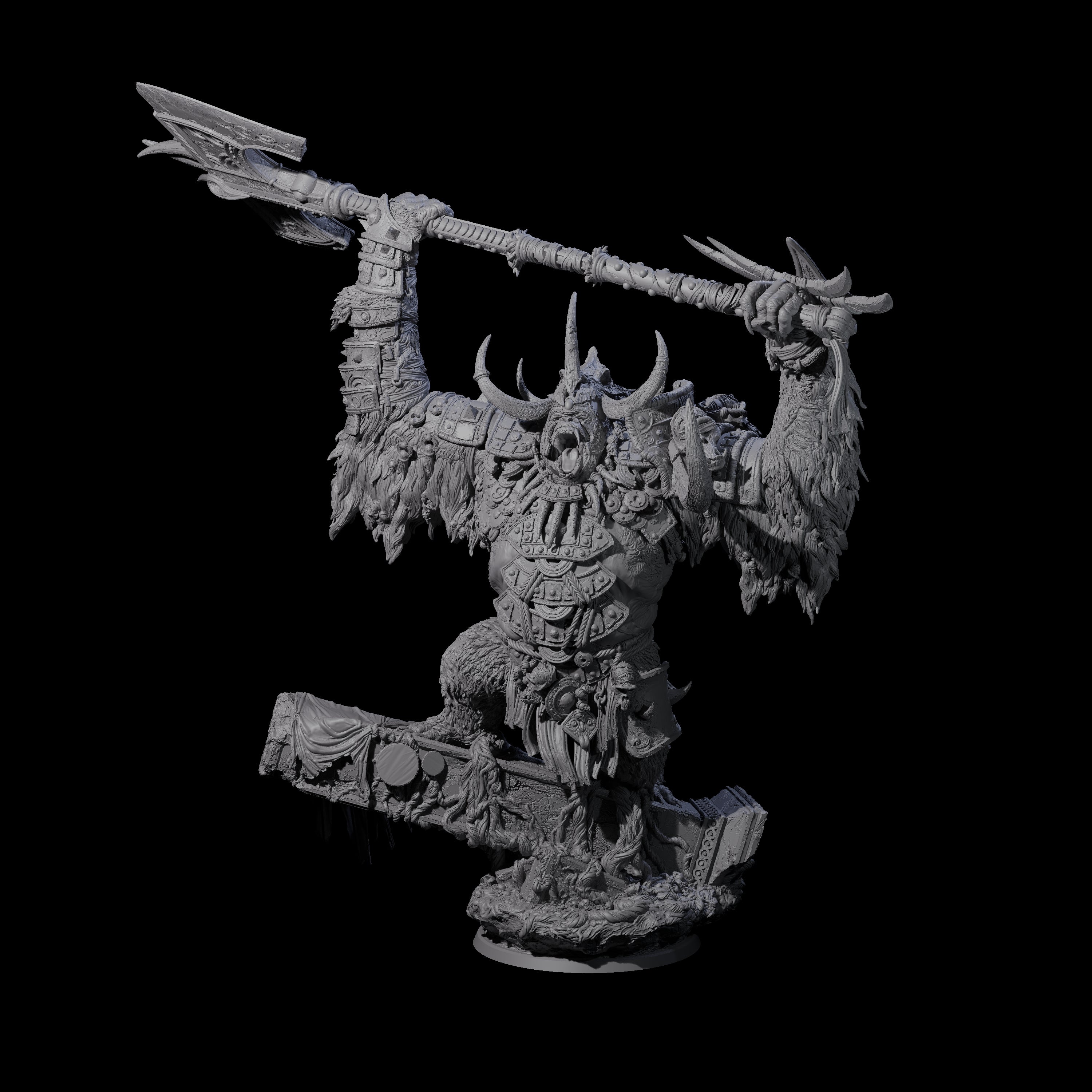 All Conquering Giant Ape Miniature for Dungeons and Dragons, Pathfinder or other TTRPGs