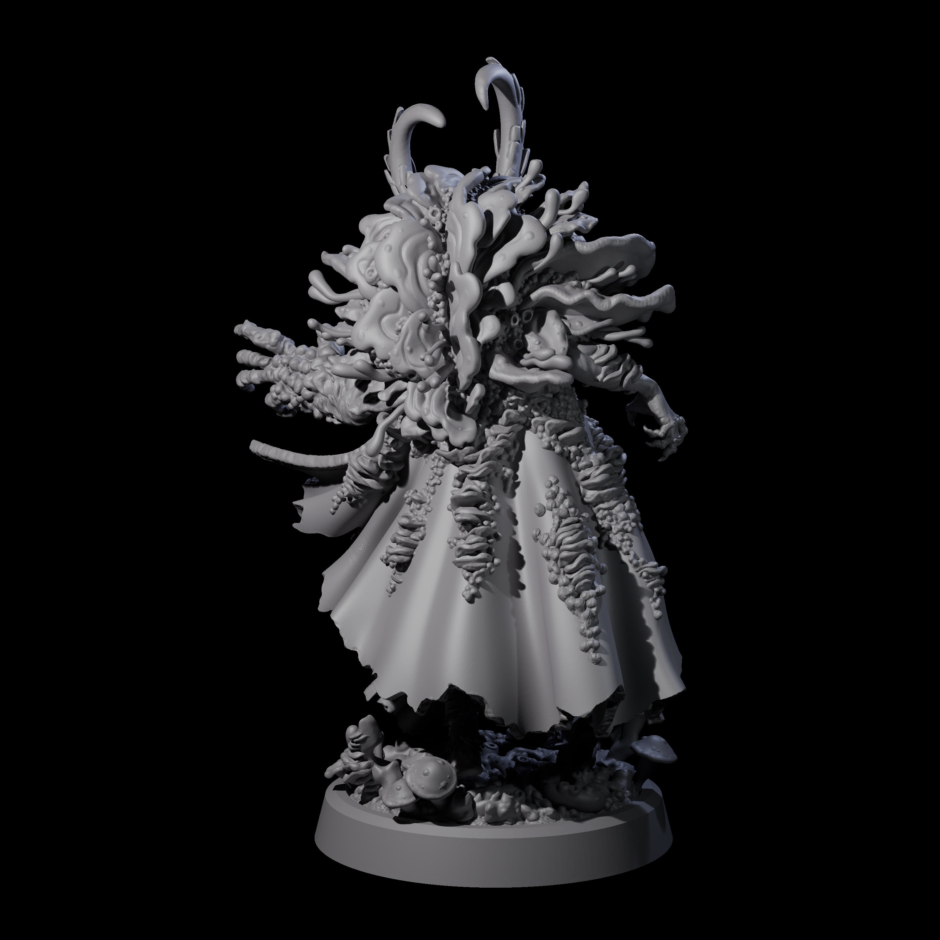 All Seeing Spore Priest Miniature for Dungeons and Dragons, Pathfinder or other TTRPGs